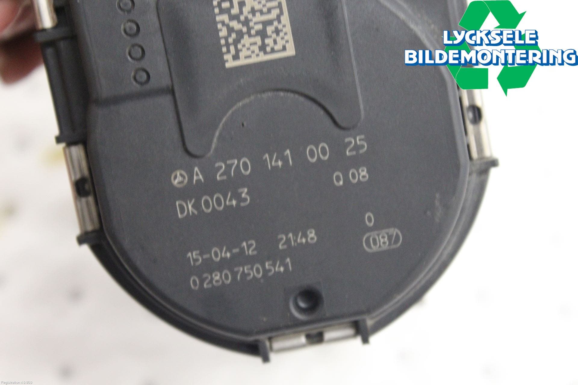 Mercedes-Benz MB C-KLASS (W205) 14-21 Injspjällhus