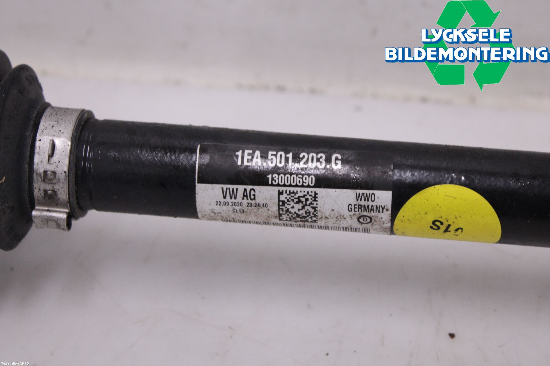 Volkswagen VW ID.3 21- Drivaxel Bak Vänster