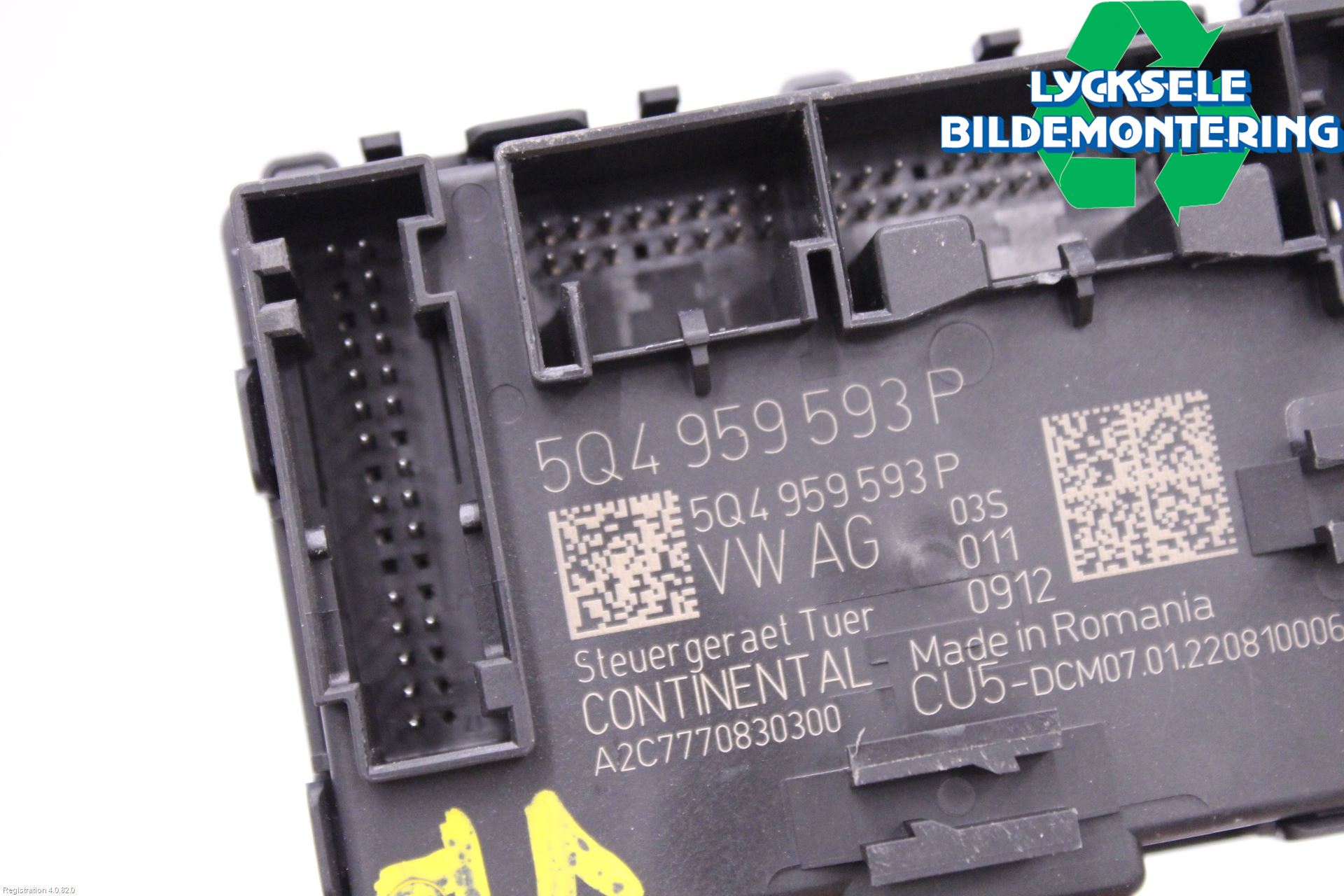 Volkswagen VW T-ROC 18- Styrenhet Dörr