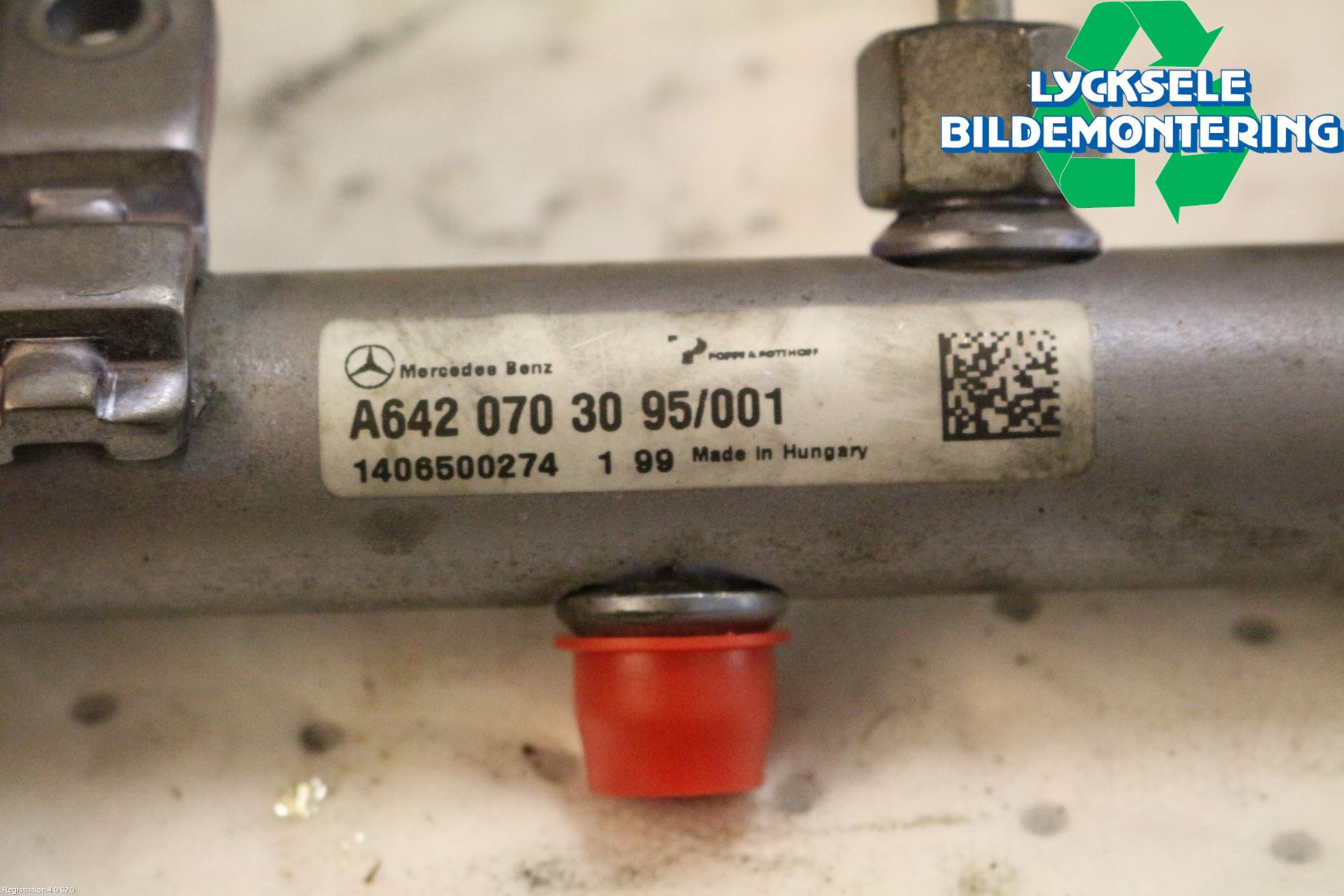 Mercedes-Benz MB ML/GLE-KLASS (W166) 12-18 Inj. Fuelrail