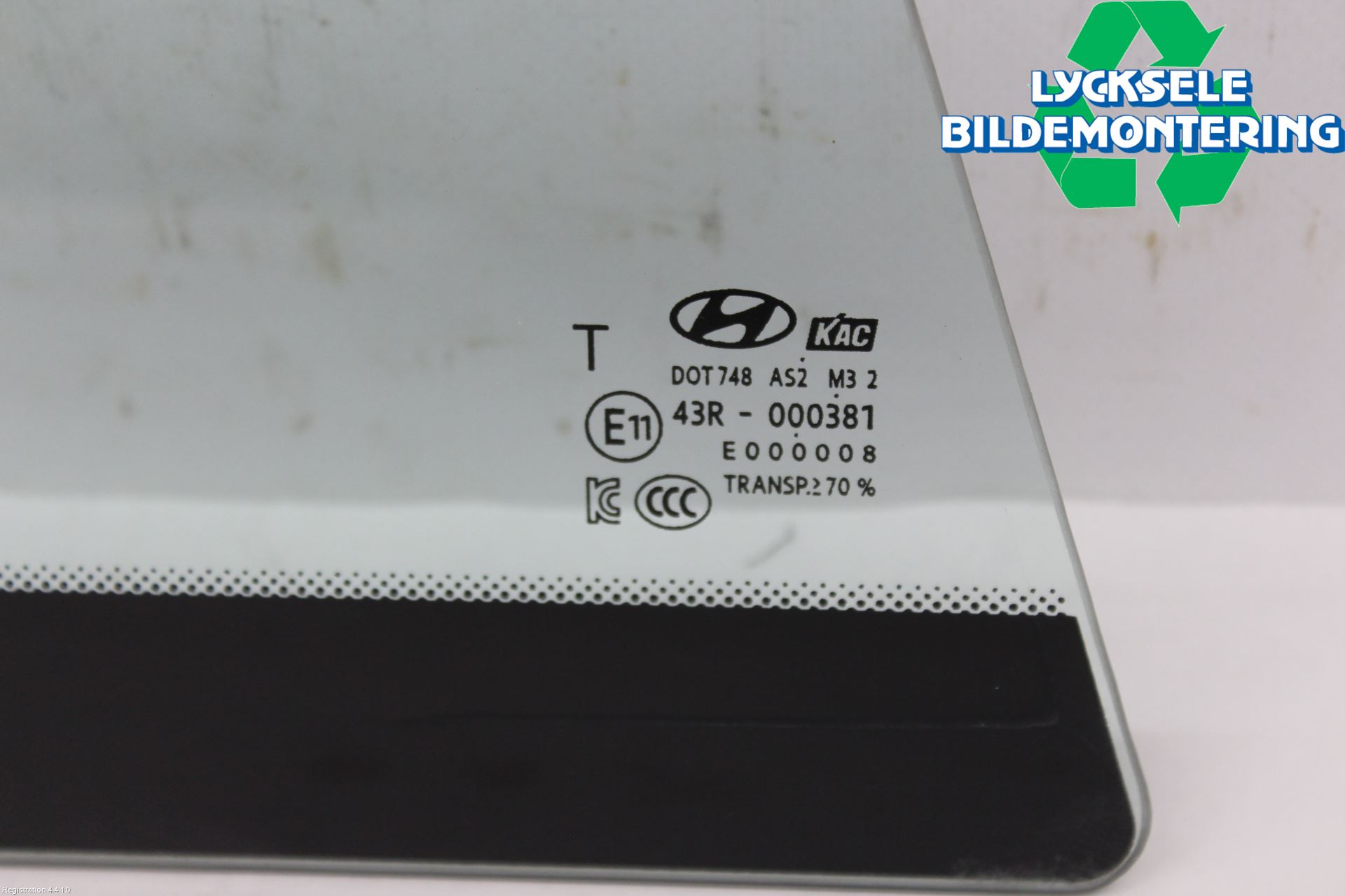 Hyundai IONIQ AE 17-22 Dörruta Bak Lilla Vä
