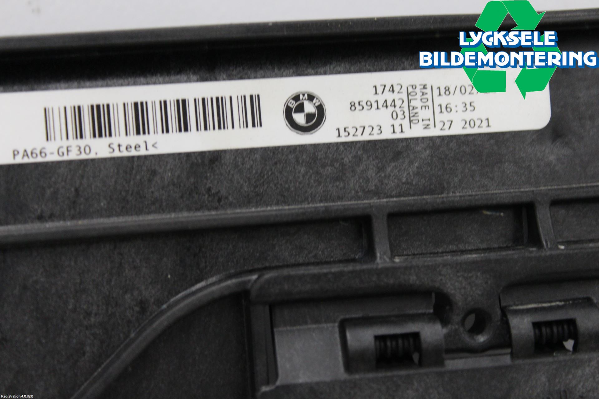 BMW 3 G20/G21/G80/G81 19- Kylfläkt El