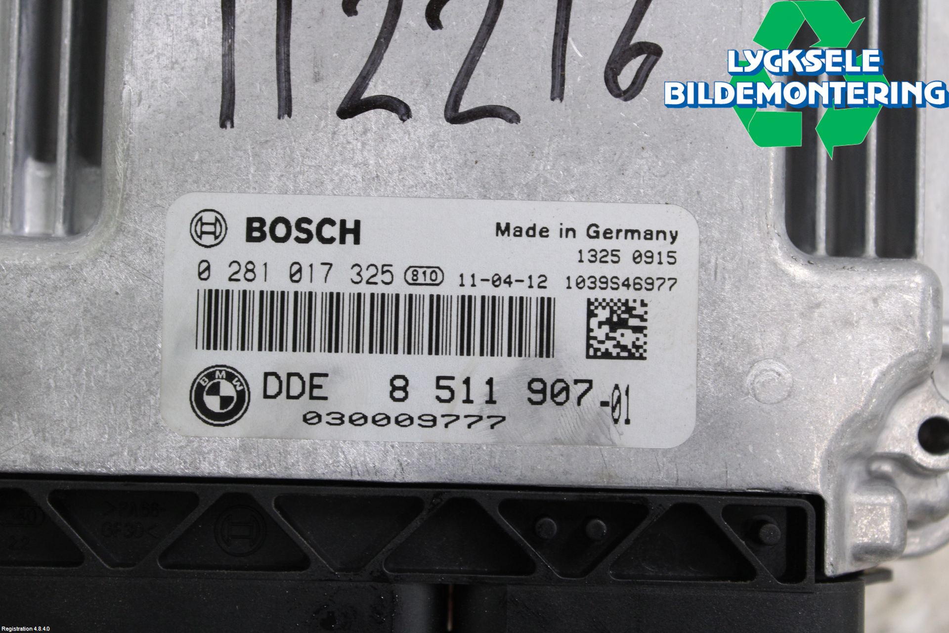 BMW X3 F25 10-17 Styrenhet Inspump Diesel