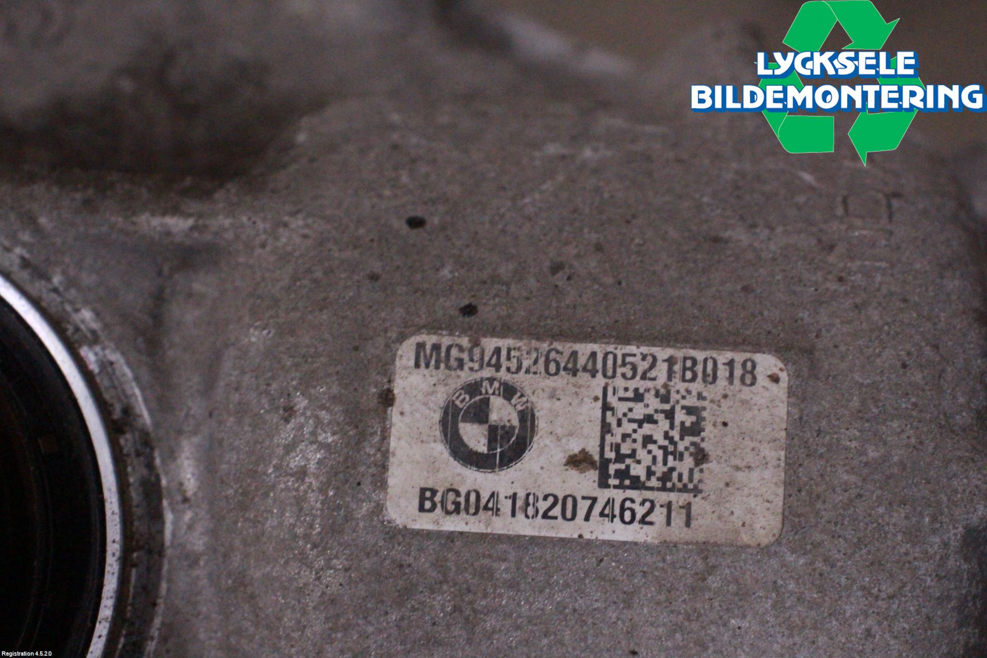 BMW X7 G07 19- Framvagn Diffrential