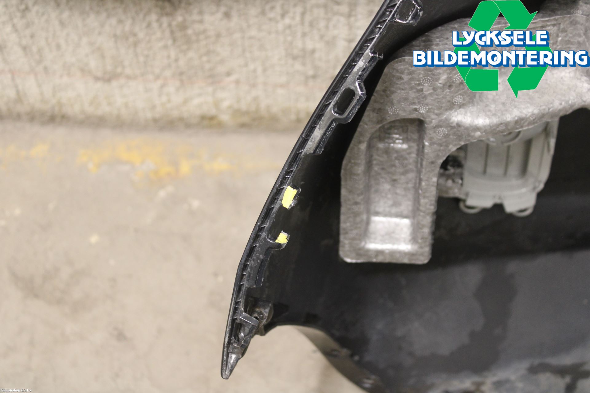 Kia PICANTO 12-17 Stötfångarbeklädnad Bak