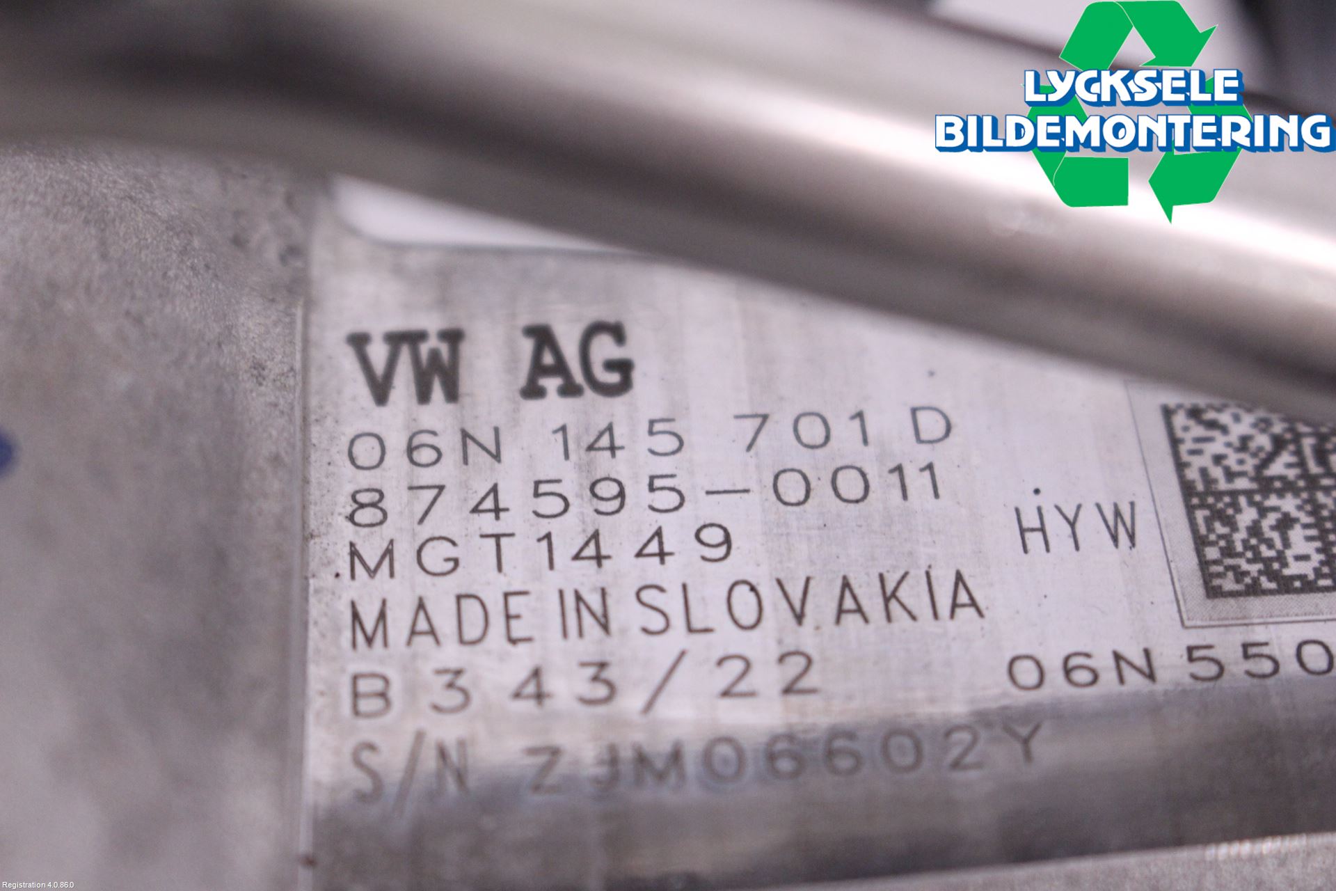 Audi A4/S4 B9 20- Turboaggregat