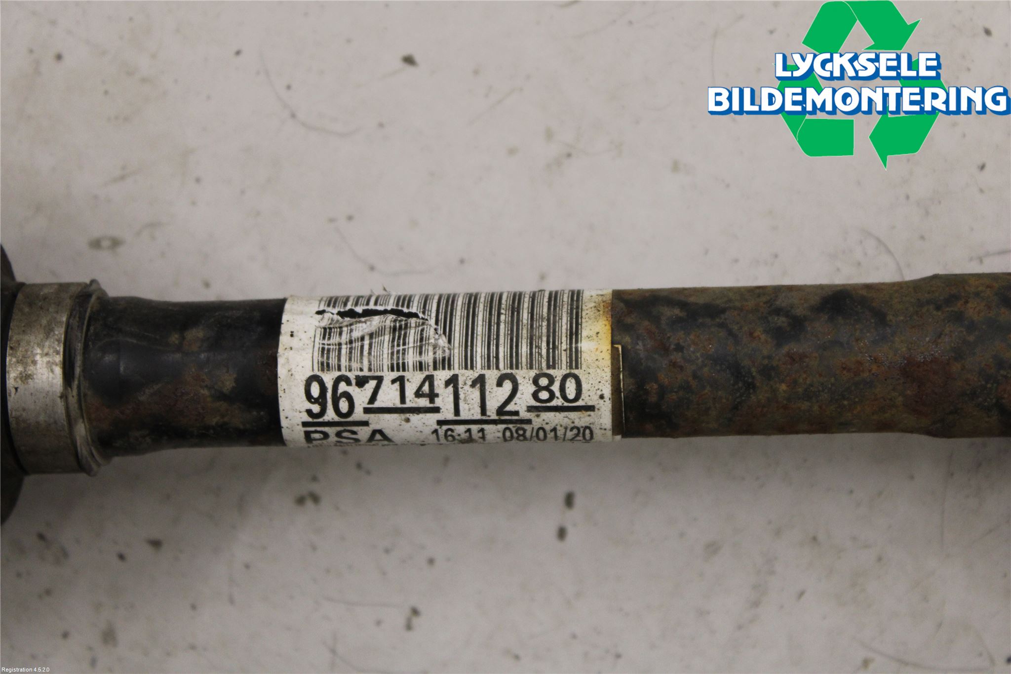 Peugeot 308 14-21 Drivaxel Fram Höger