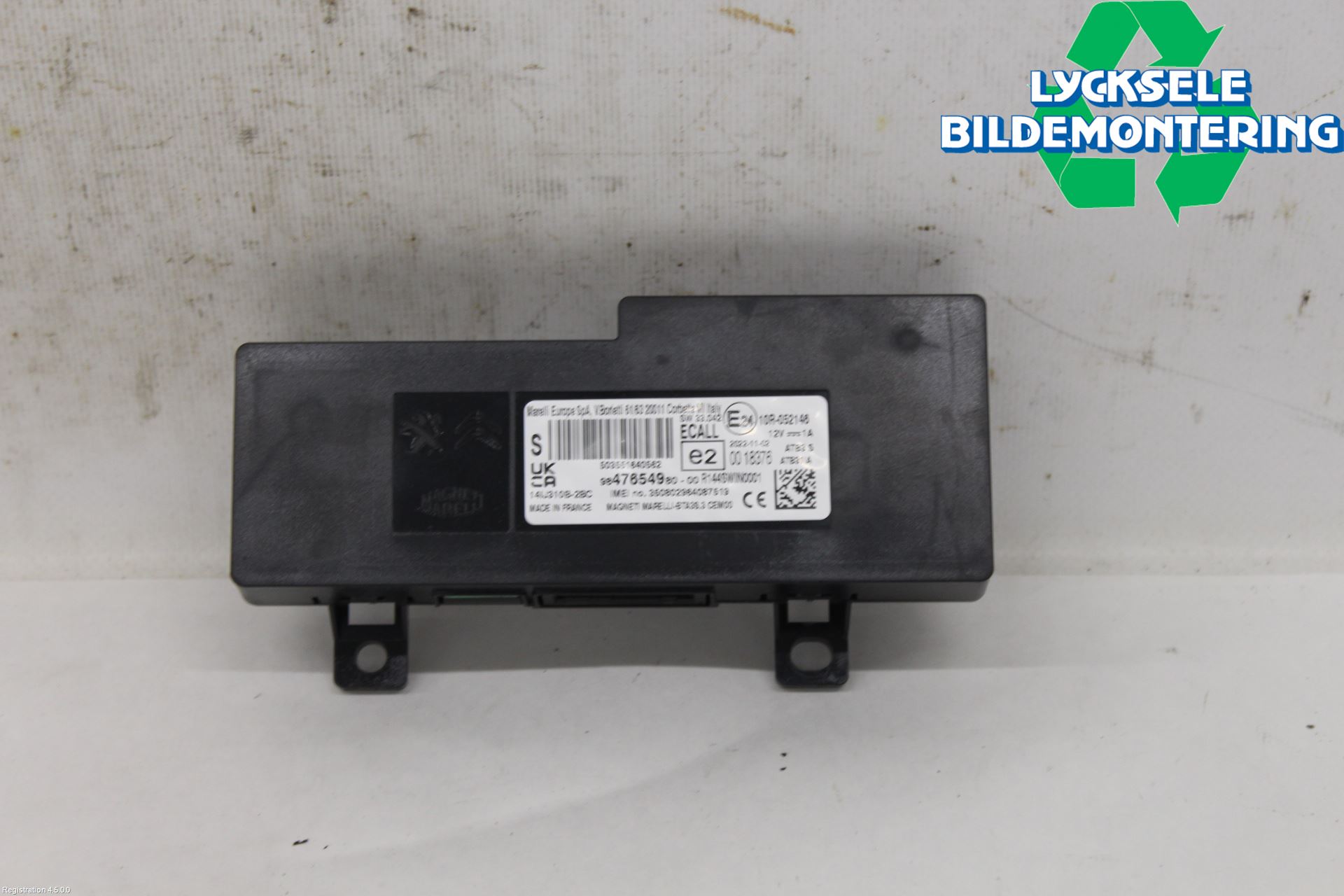 Peugeot 2008/E-2008 20- Styrenhet Övrigt