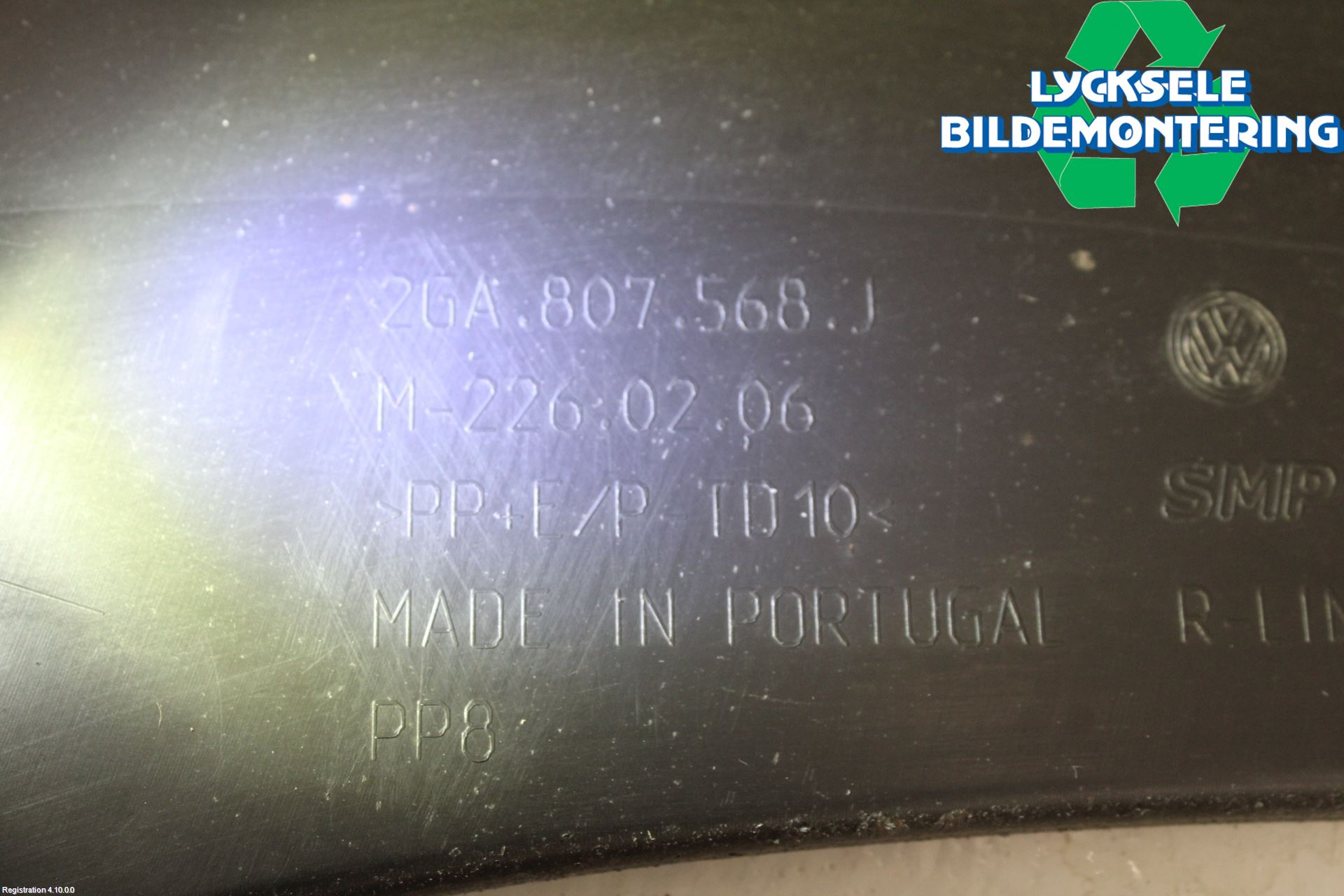 Volkswagen VW T-ROC 18- Spoiler Bak