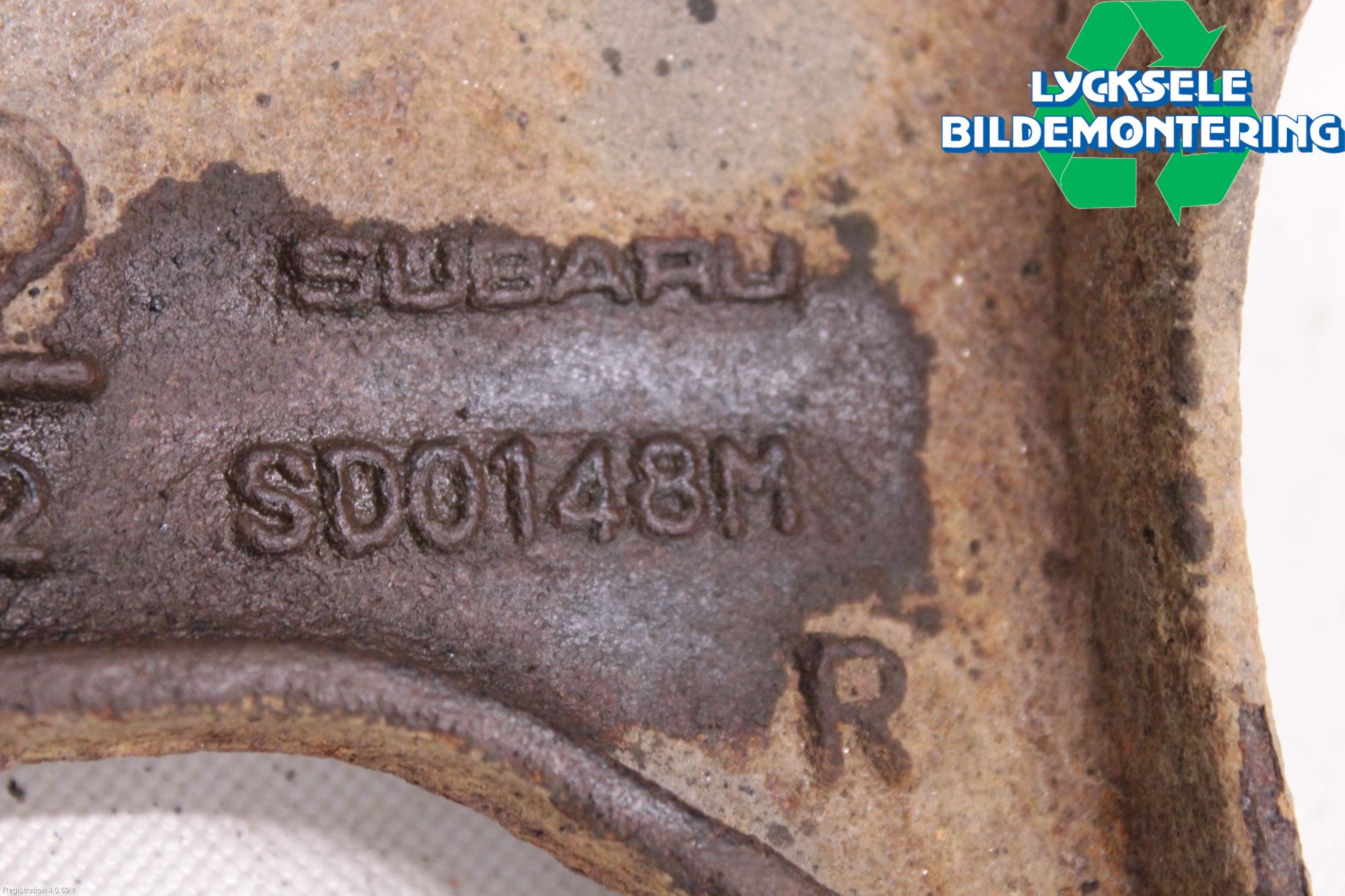 Subaru OUTBACK 10-15 Bärarm Bak Övre Höger