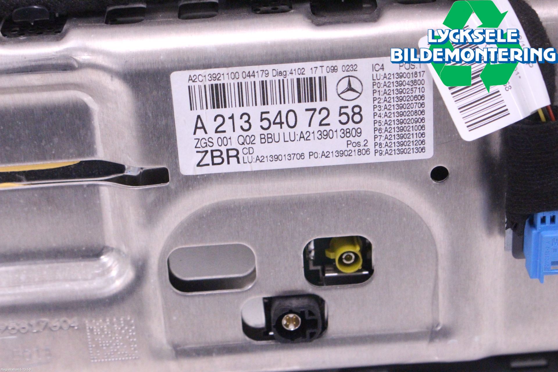 Mercedes-Benz MB E-KLASS (W213) 16-23 Instrument Komb