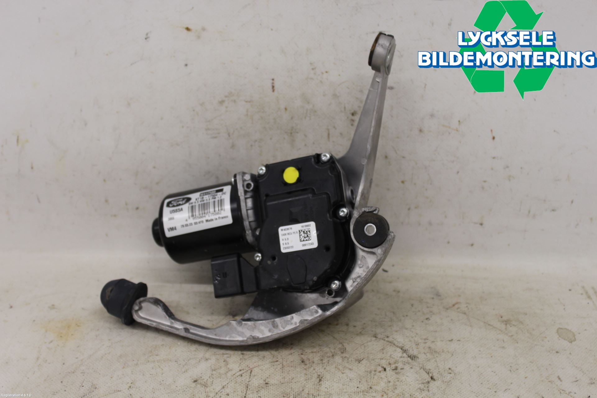 Ford TRANSIT/TOURNEO CONNECT 13-22 Torkarmotor Vindruta