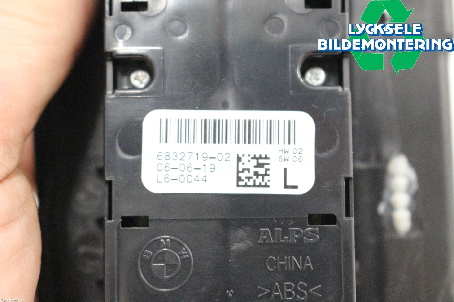 BMW X3 G01 18- Strömställare Elhiss