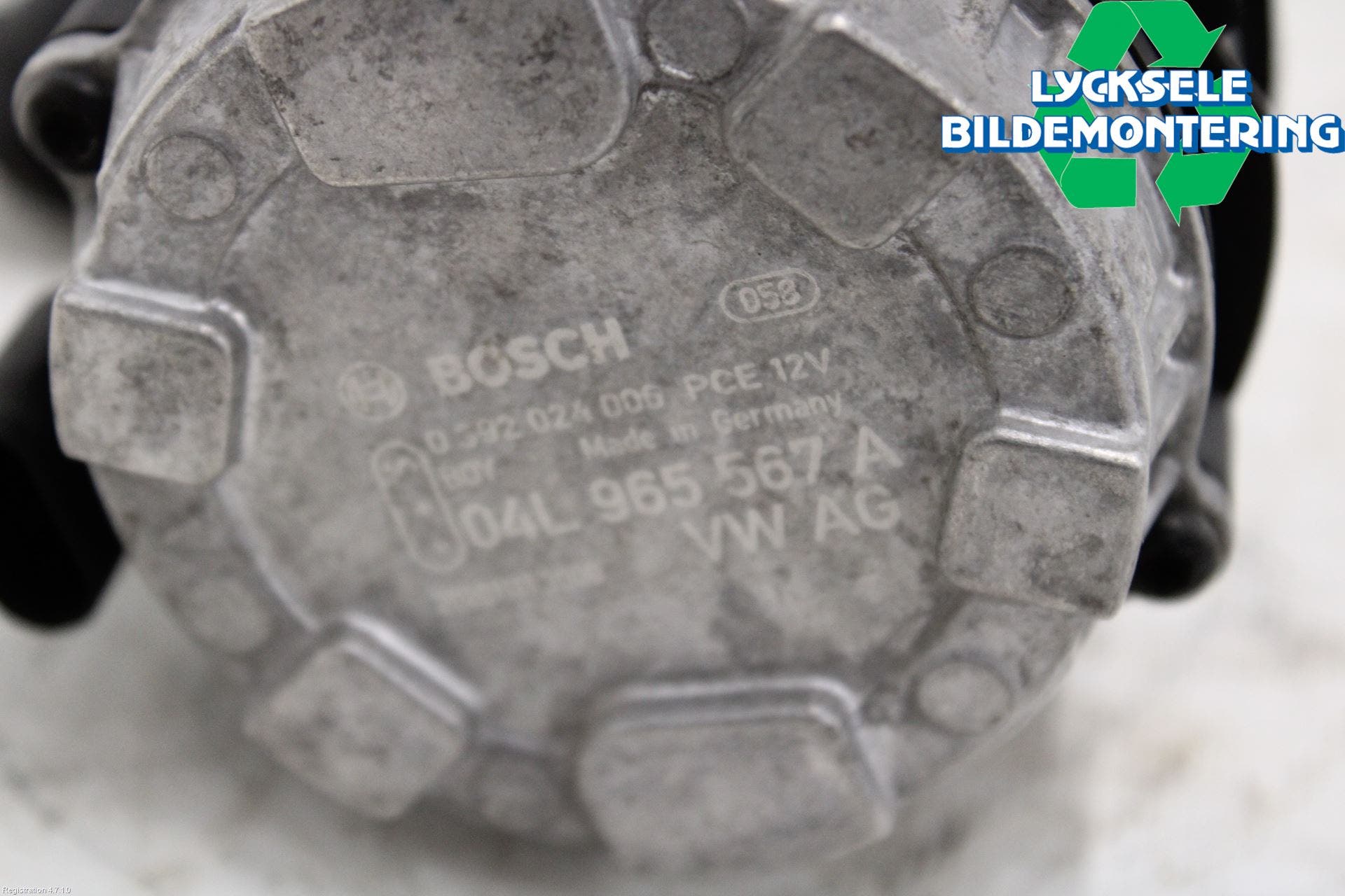 Seat TARRACO 19- Värme Cirkulationspump