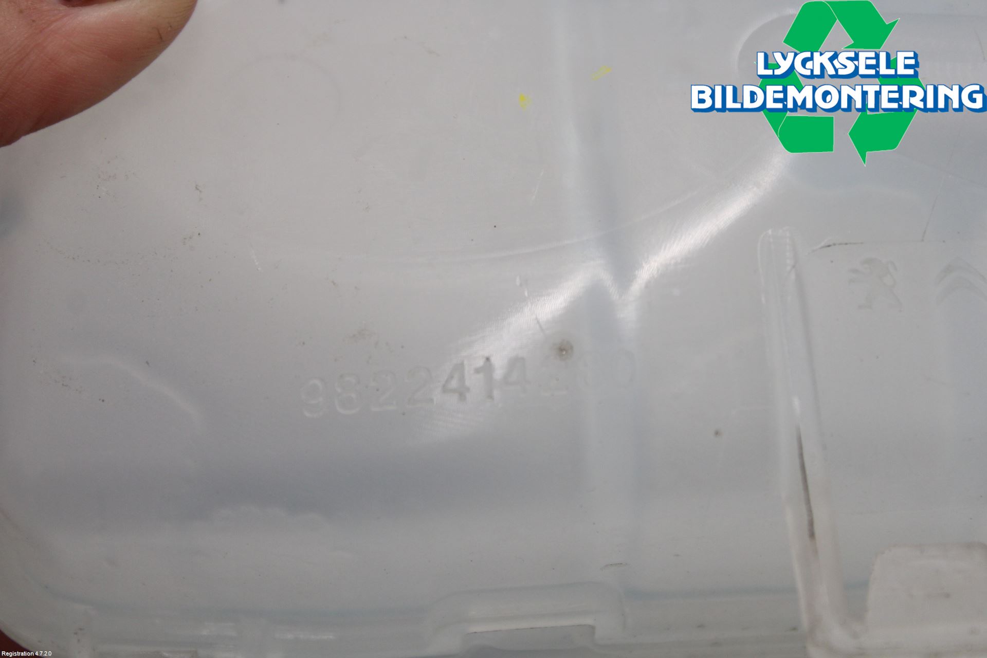 Peugeot 3008 17-24 Expansionstank