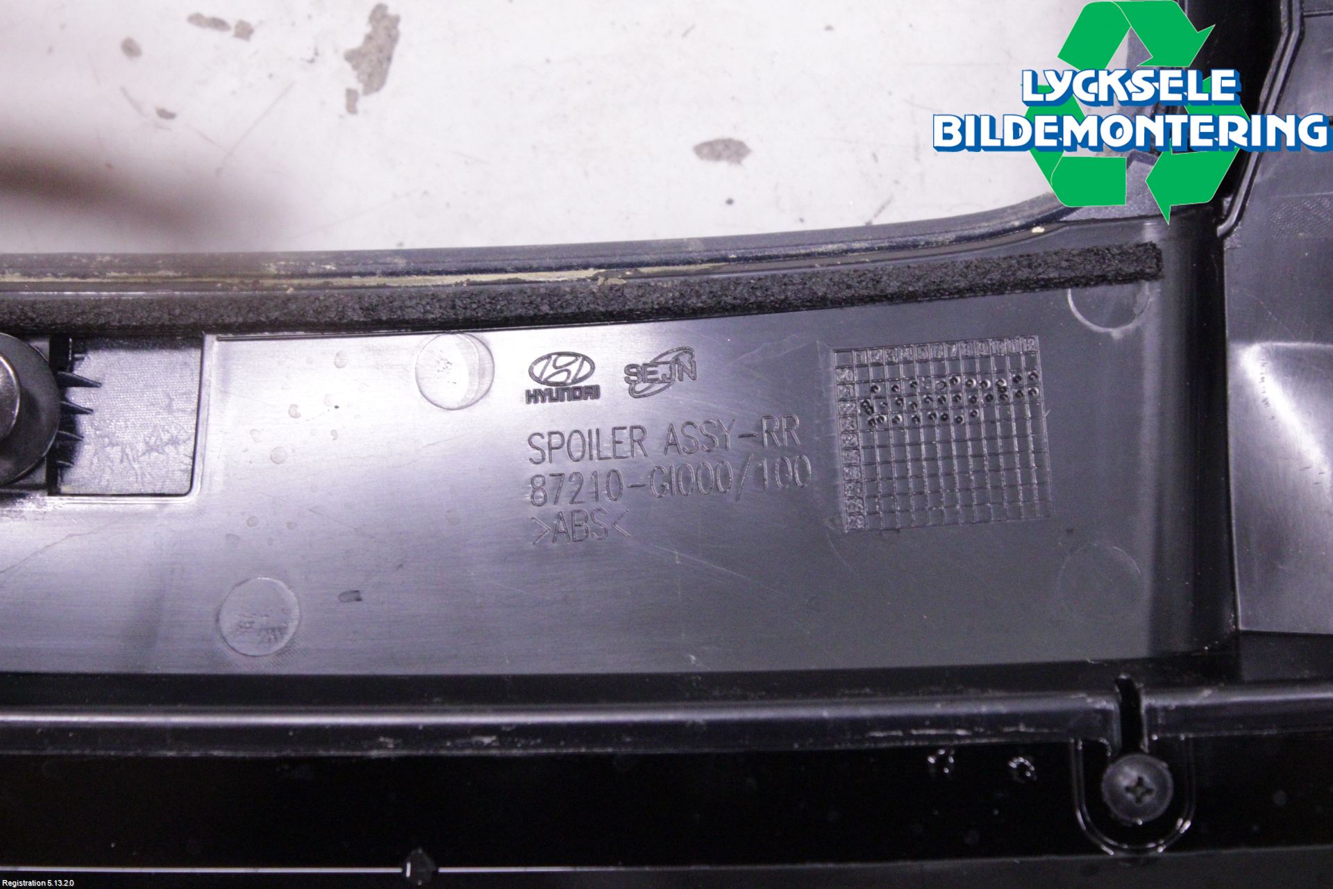Hyundai IONIQ 5 NE 22- Spoiler Baklucka