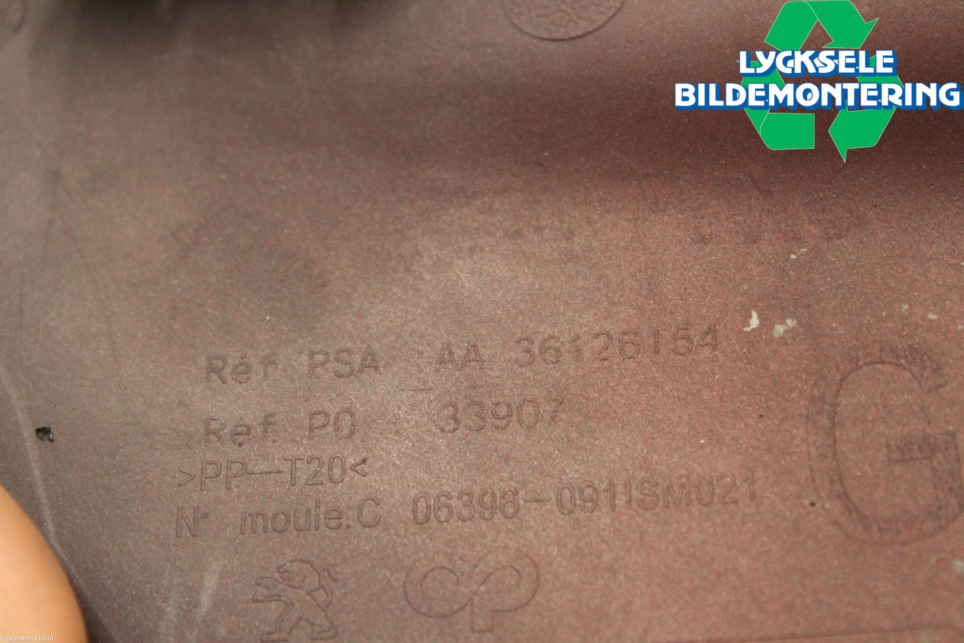 Peugeot 308 14-21 Dimljussarg Fram