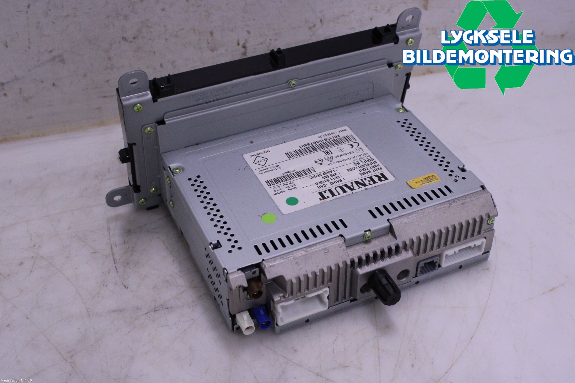 Renault CLIO IV 16-19 Cd Radio - Multimediapanel