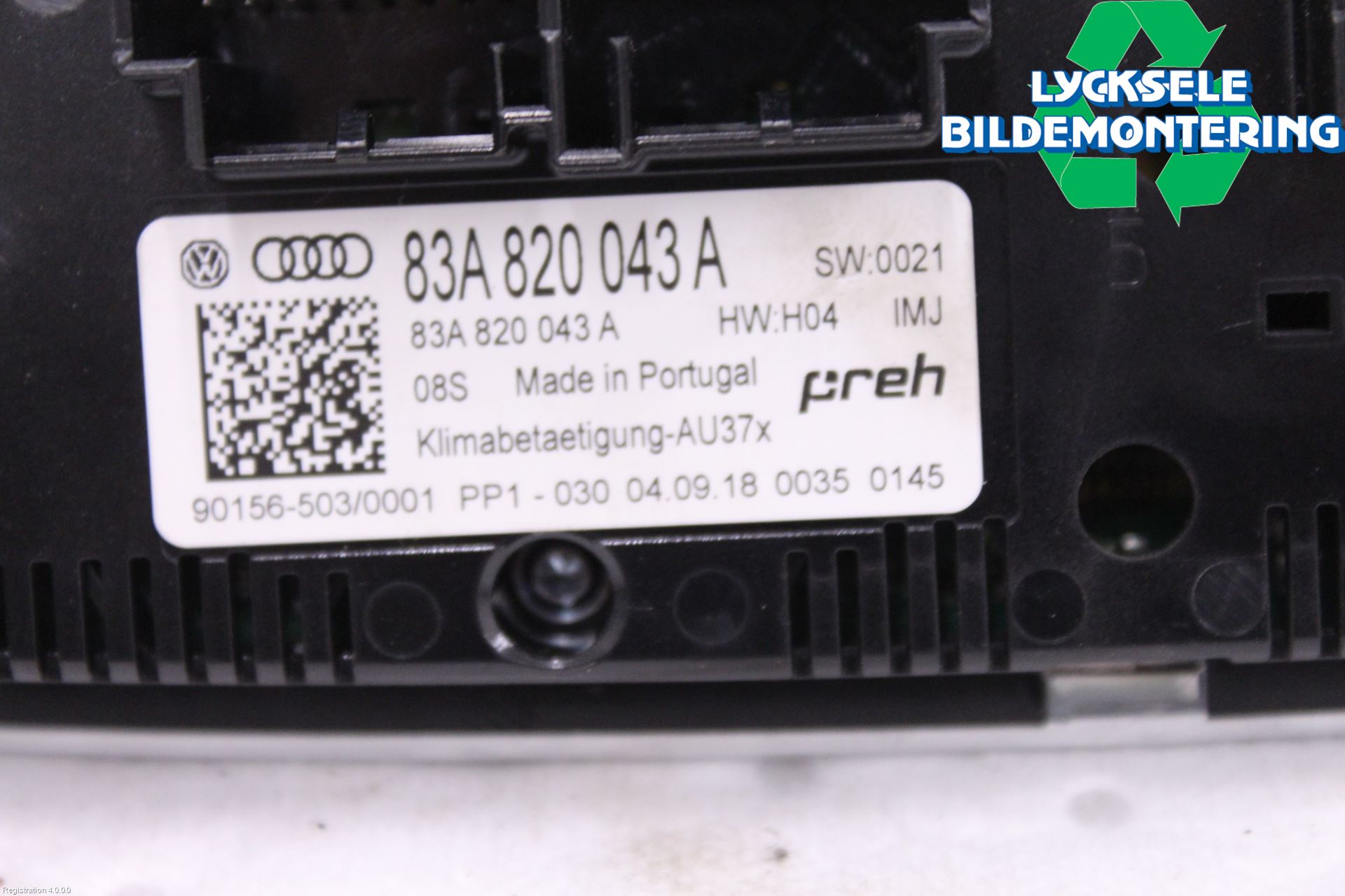 Audi A1 19- Ac Styrenhet Ac Manöveren