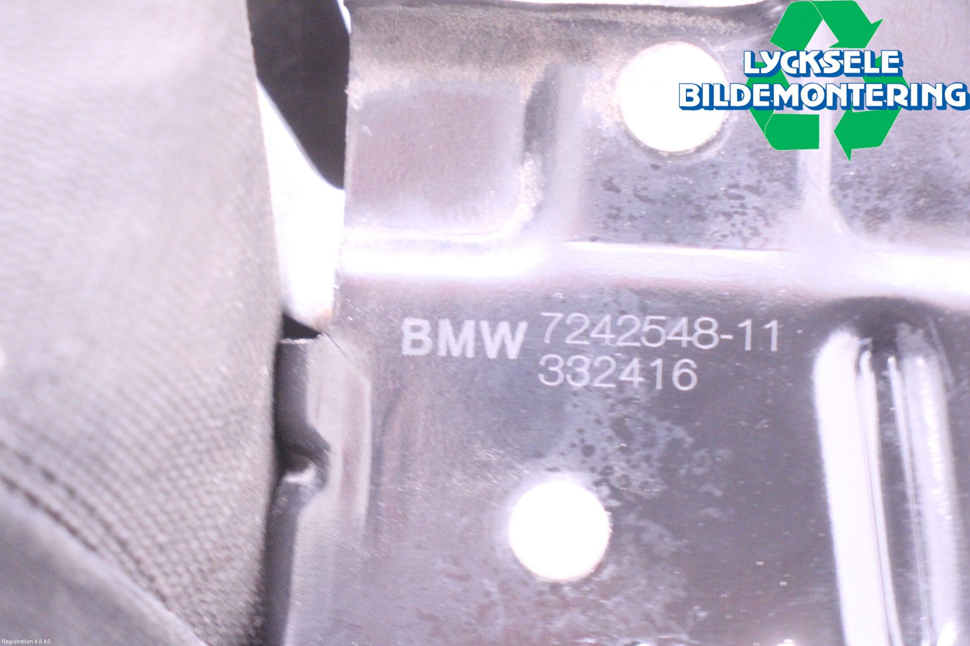 BMW 3 F30/F31/F80 12-19 Huvlås