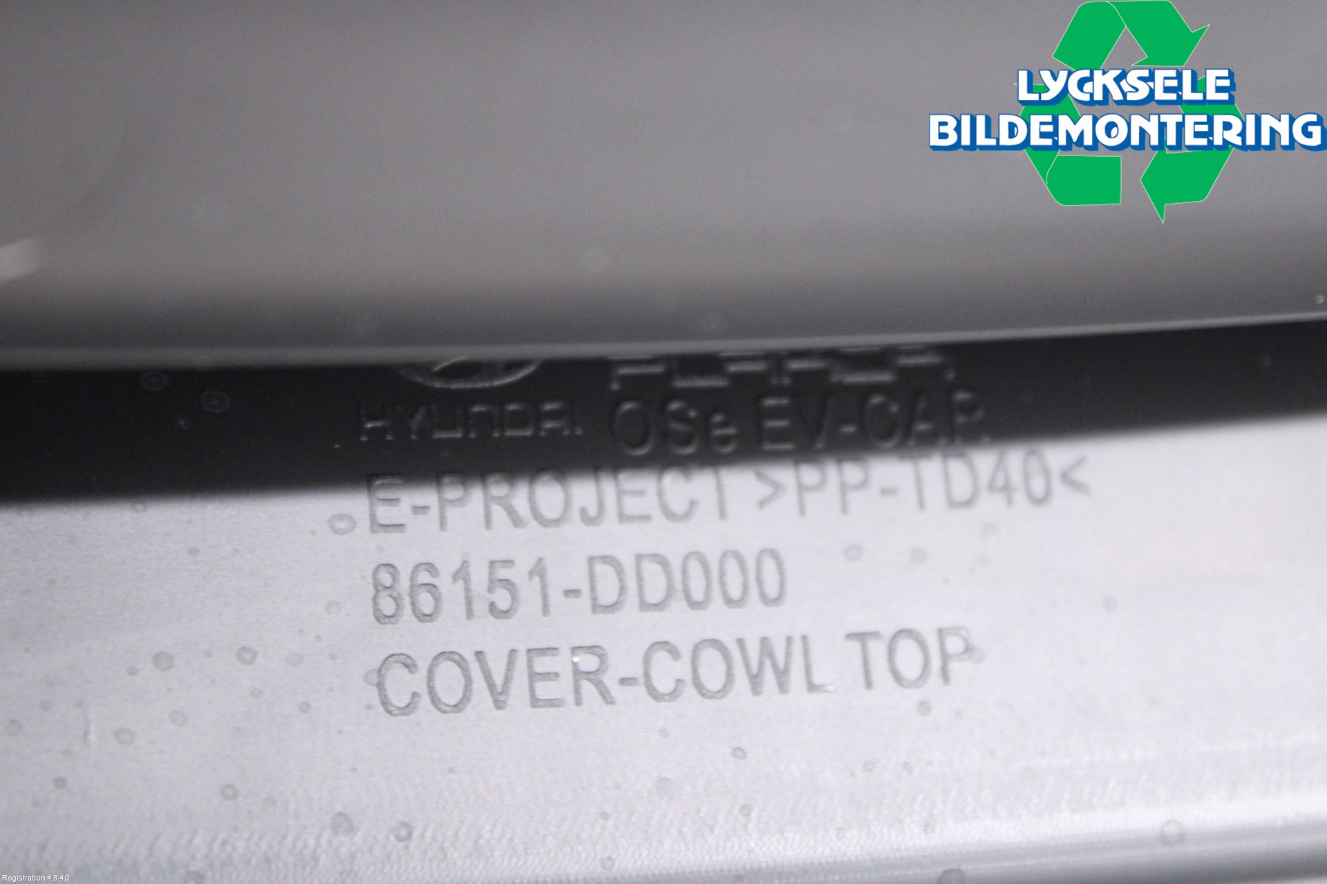 Hyundai KONA/ELECTRIC OS 18-23 Torpedplåt-Torpedplast