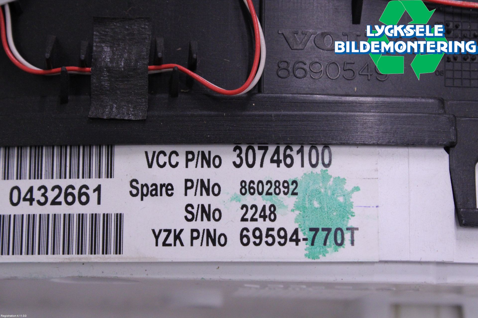 Volvo V70 05-08 Instrument Komb