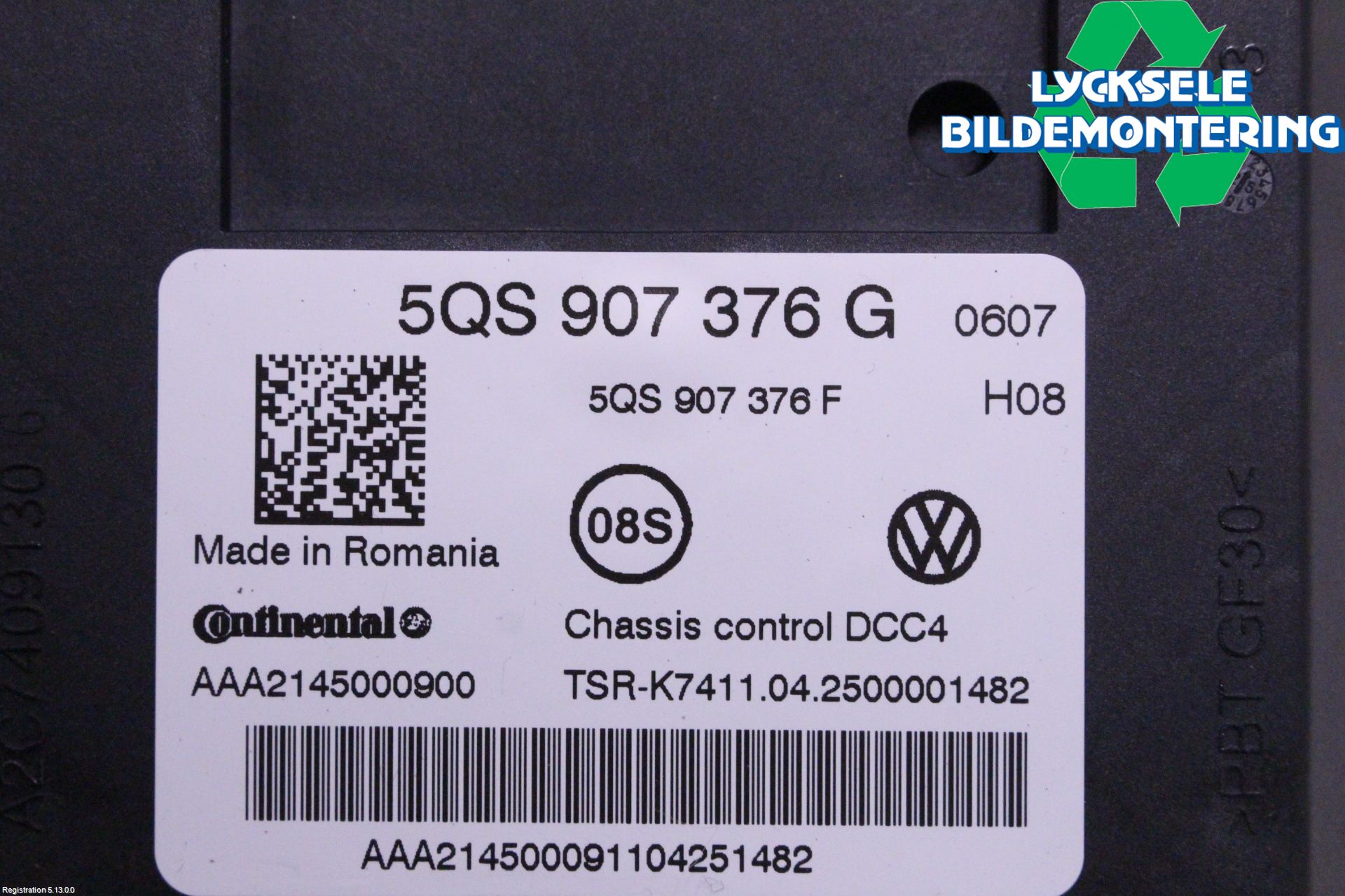 Skoda SUPERB 24- Styrenhet Fjädring