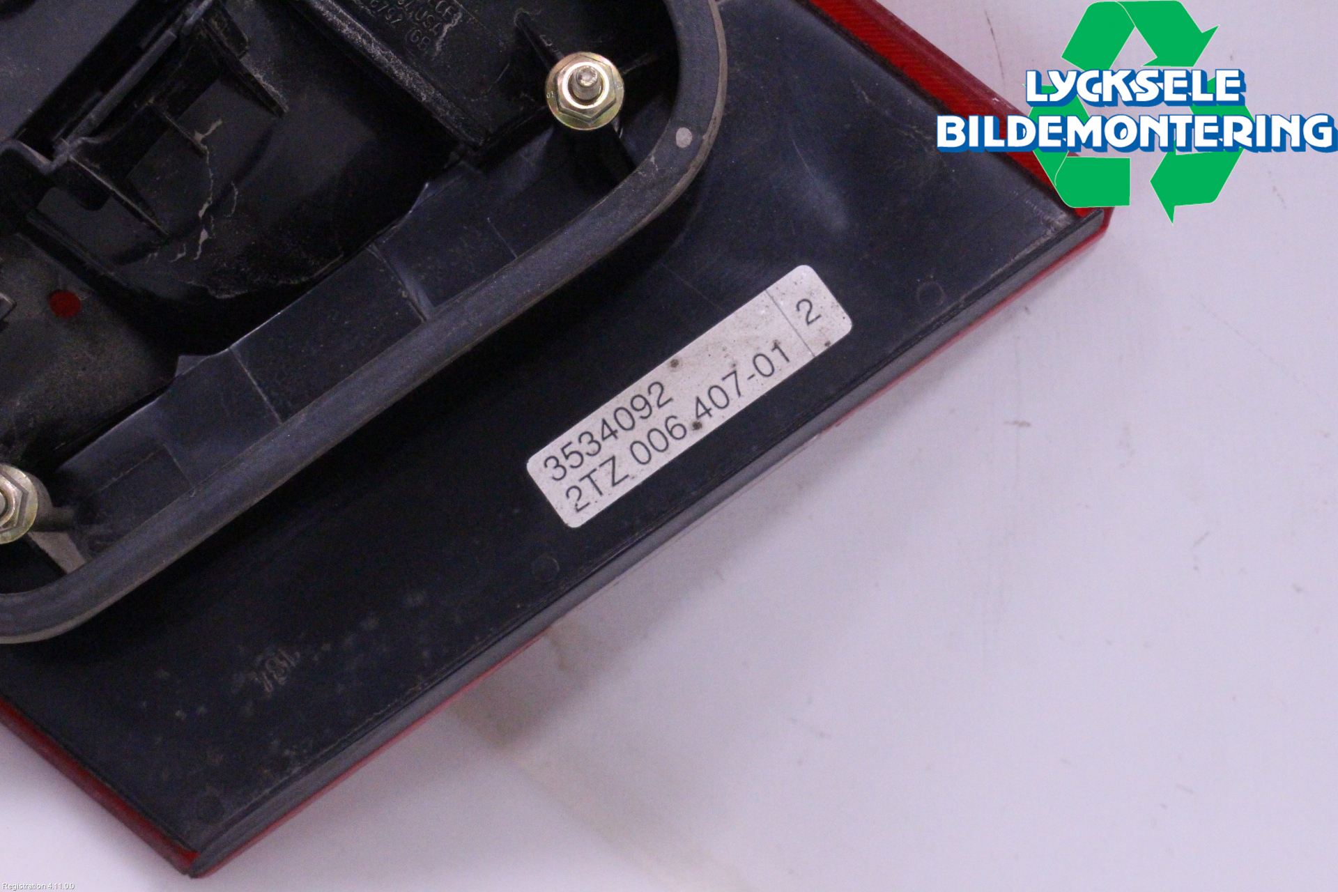 Volvo 940 91-98 Bakljus Lucka Vä