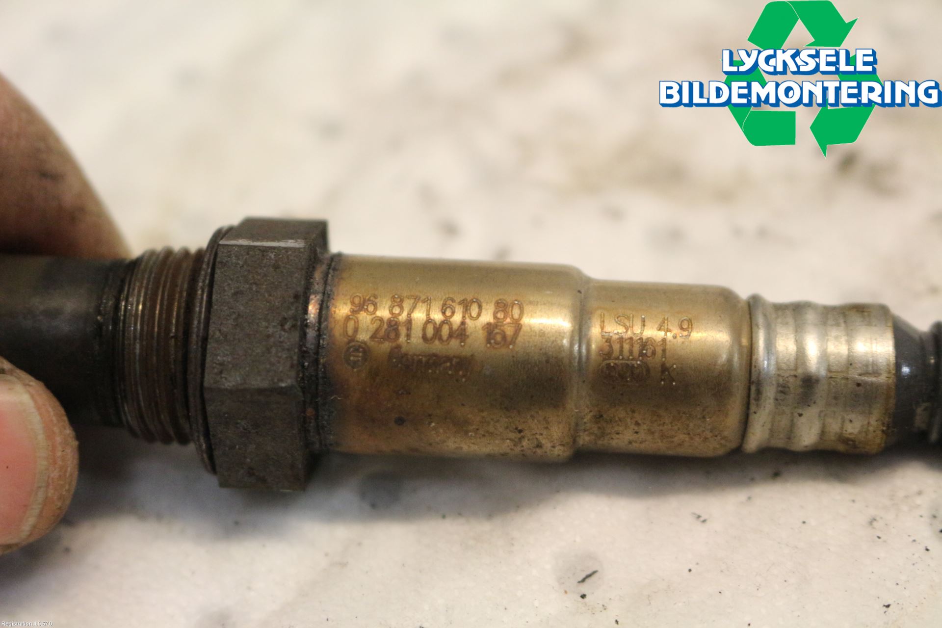 Peugeot PARTNER 08-15 Injlambdasond
