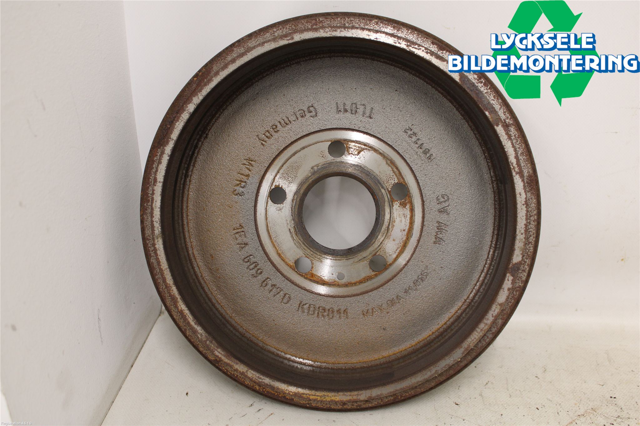 Volkswagen VW ID.3 21- Bromstrumma Bak