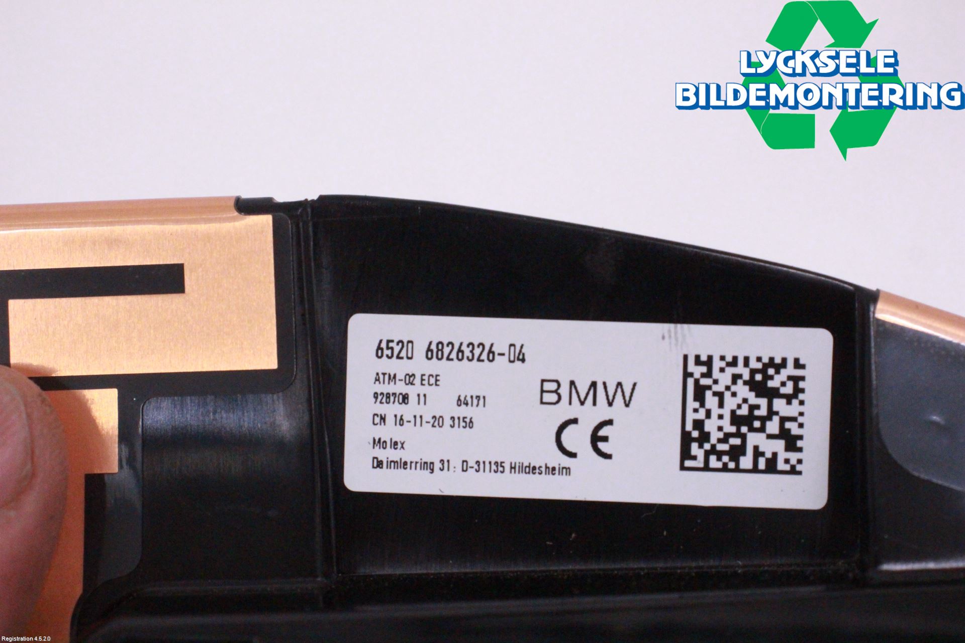 BMW X7 G07 19- Antenn El
