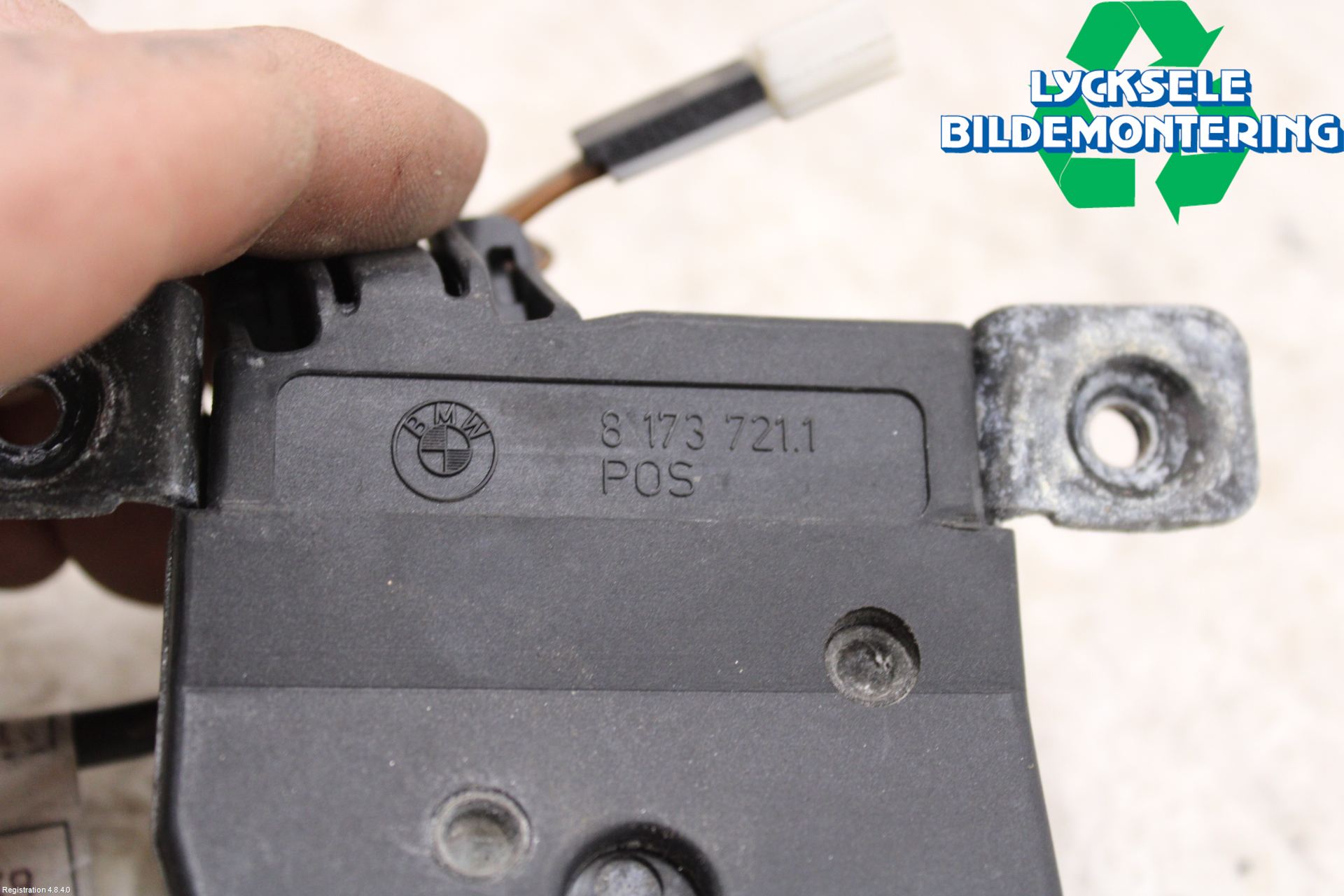 BMW 3 E36      91-00 Låskista Baklucka