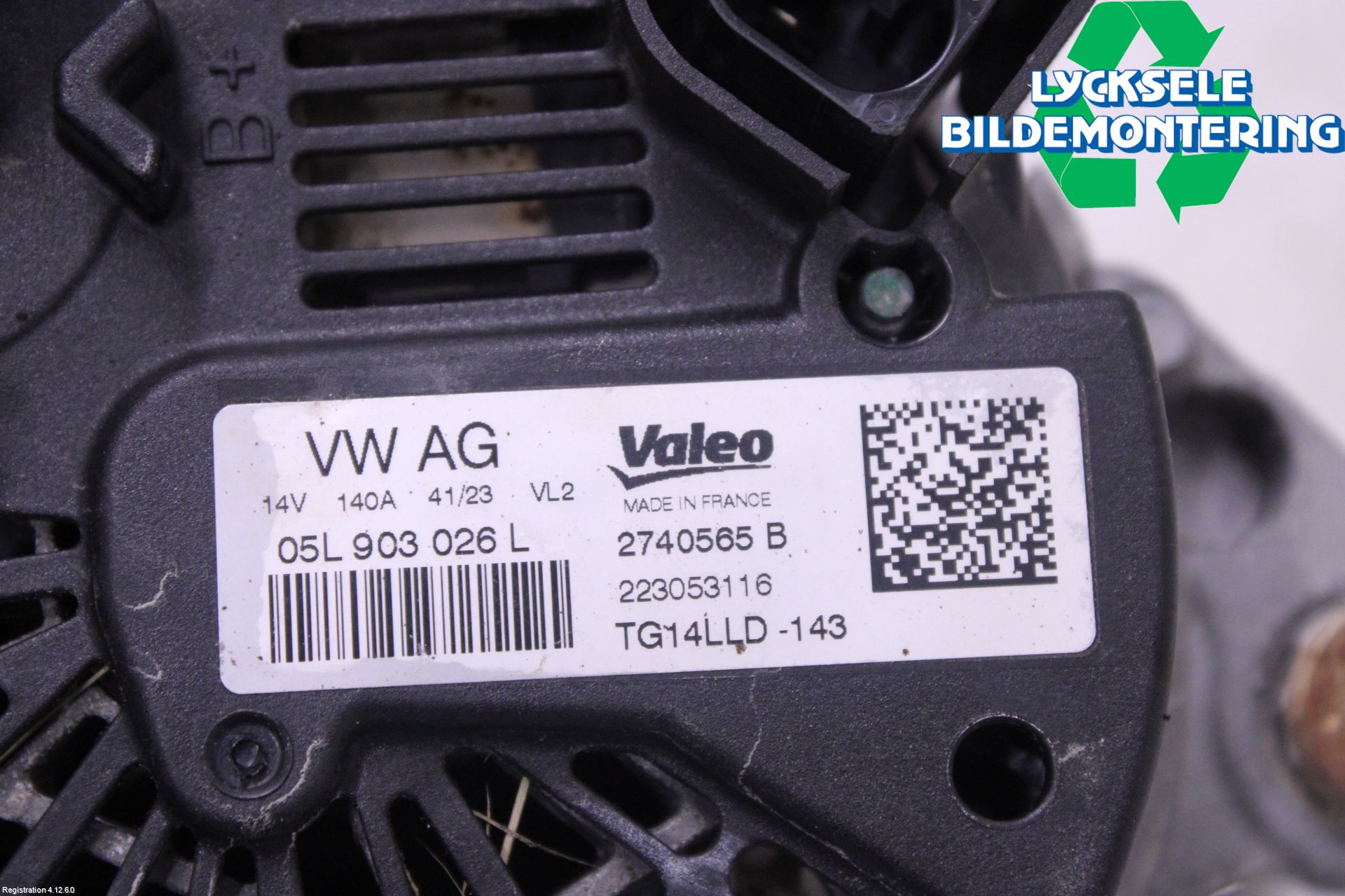 Volkswagen VW CADDY 21- Generator