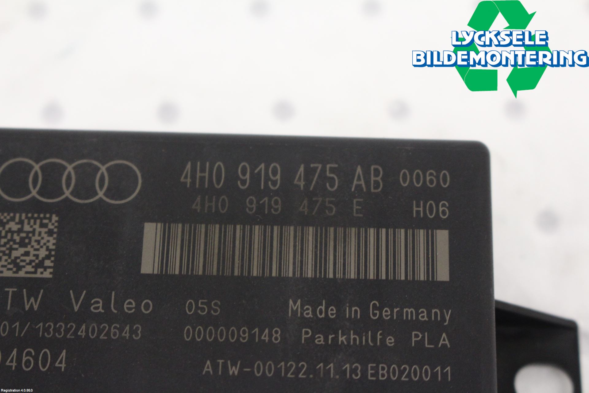 Audi A6/S6 4G 11-18 Styrenhet Parkeringshjälp