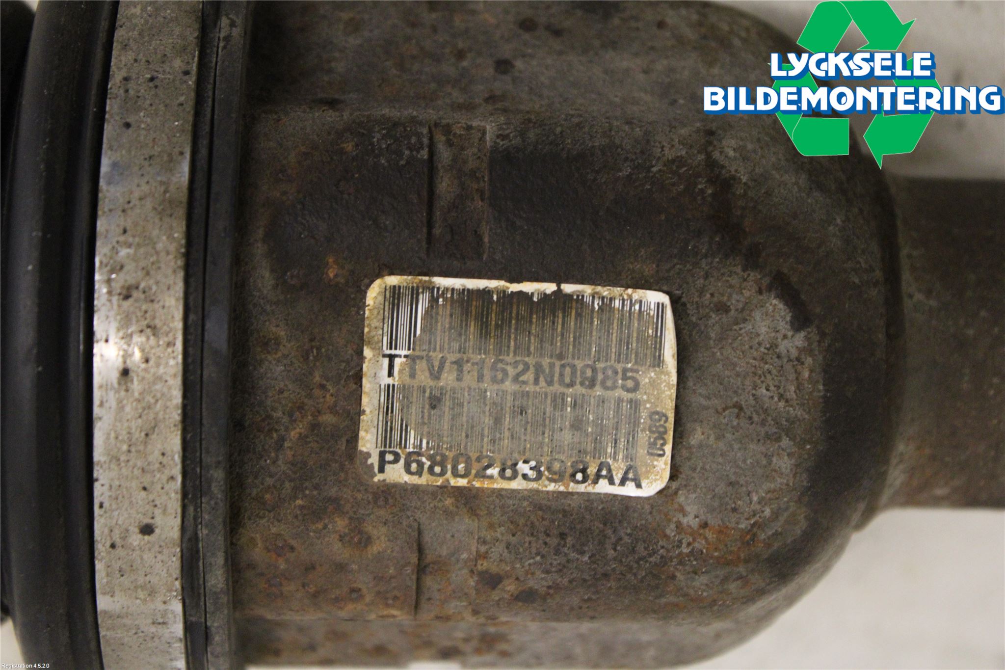 Dodge PICK UP RAM 81- Drivaxel Fram Vänster