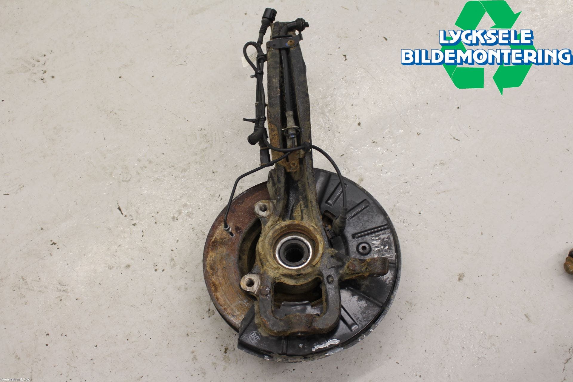 Volkswagen VW TOUAREG 7P 11-18 Styrspindel Lagerhus Hö