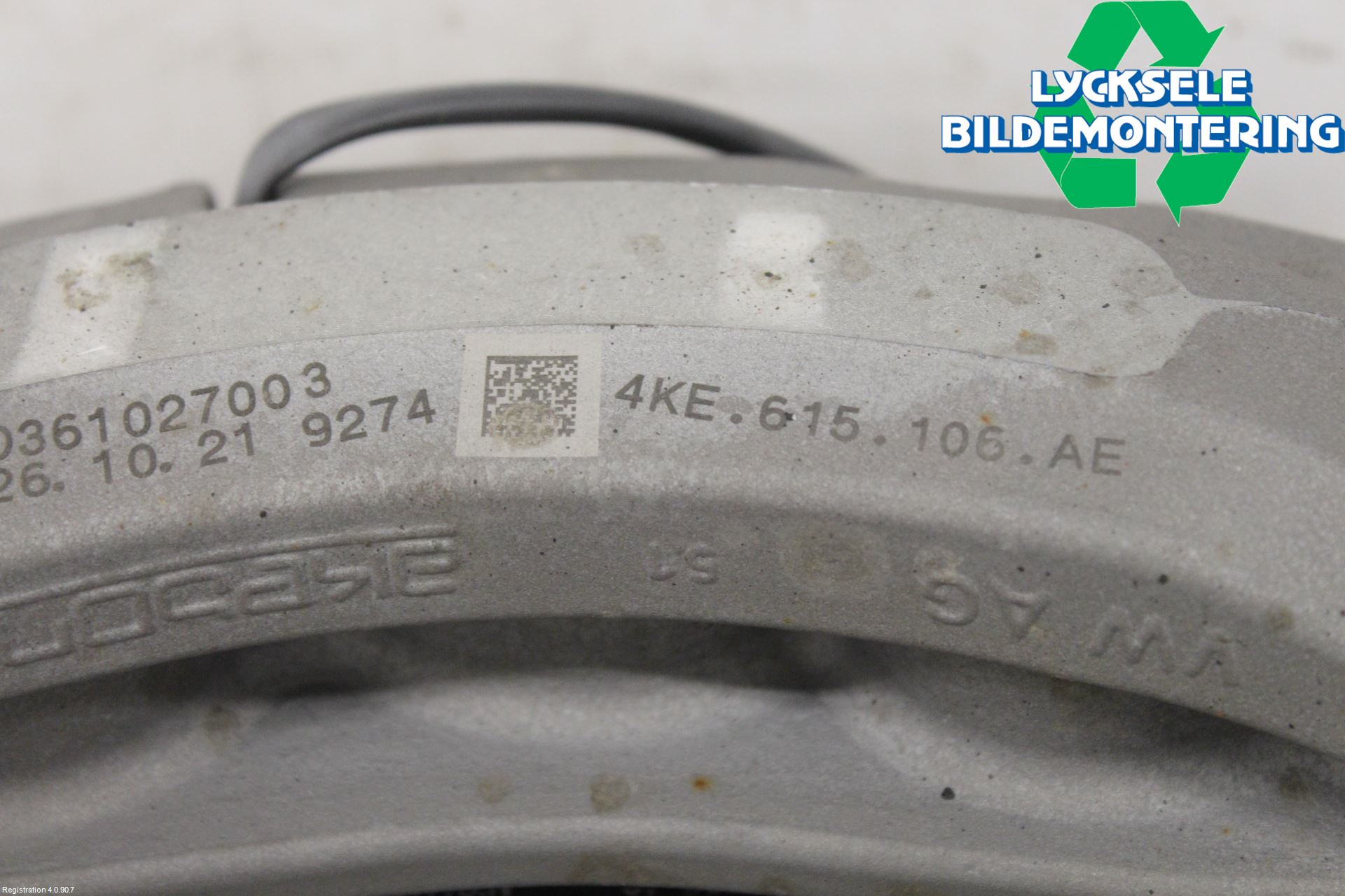 Audi E-TRON, S GE 19- Bromsok Fram Höger