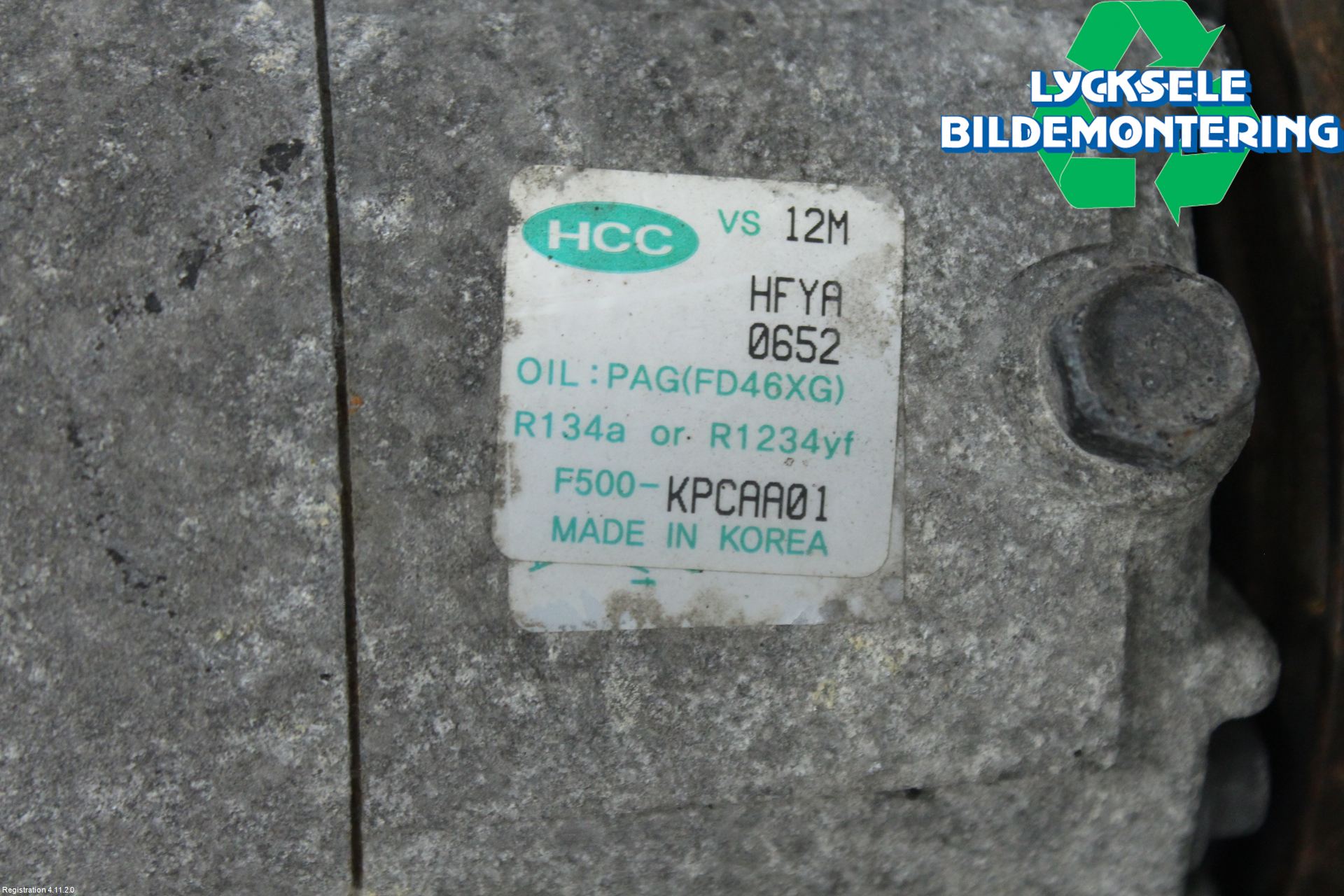 Hyundai i20 PB 09-14 Ac Kompressor