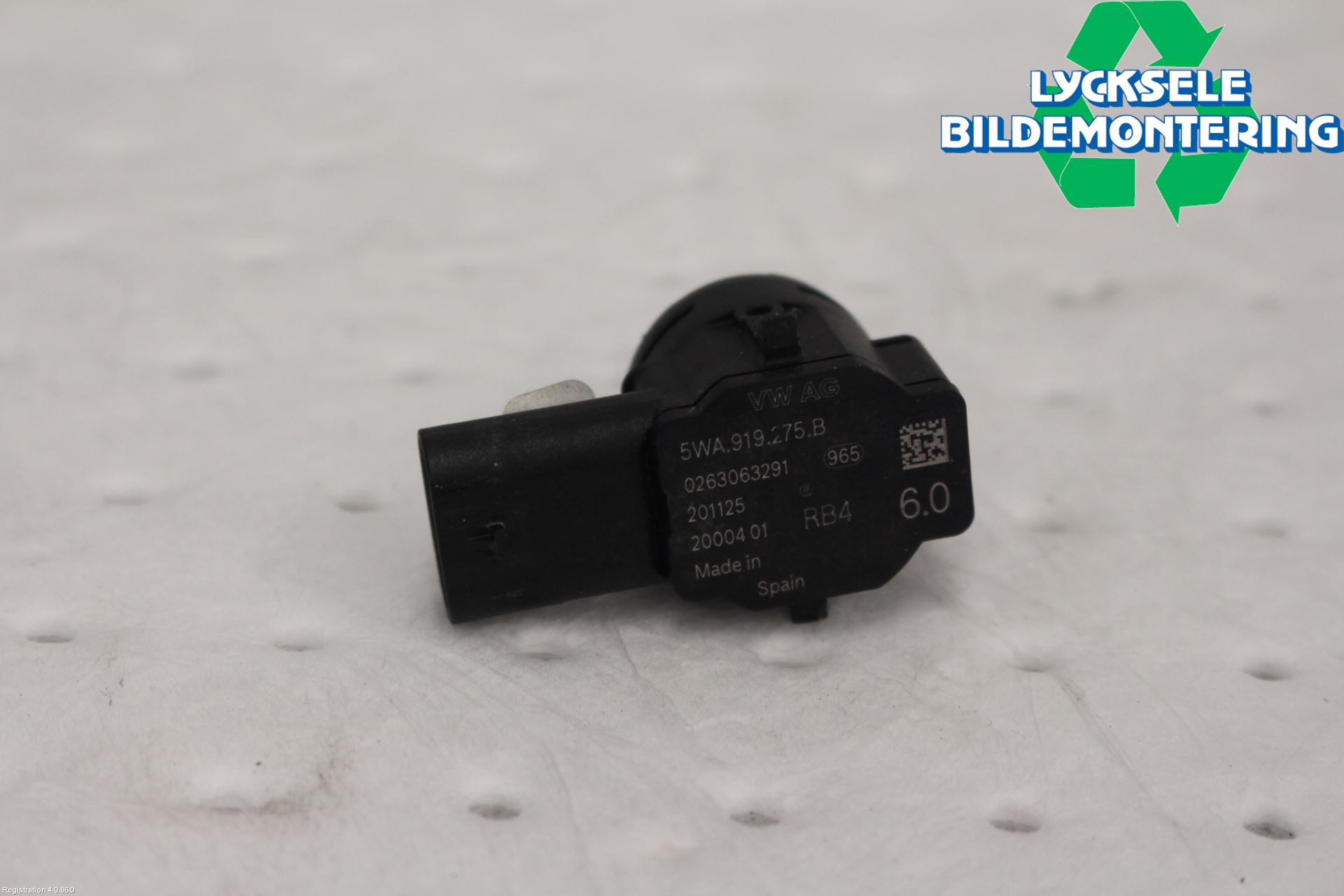 Volkswagen VW ID.3 21- Parkeringshjälp Backsensor