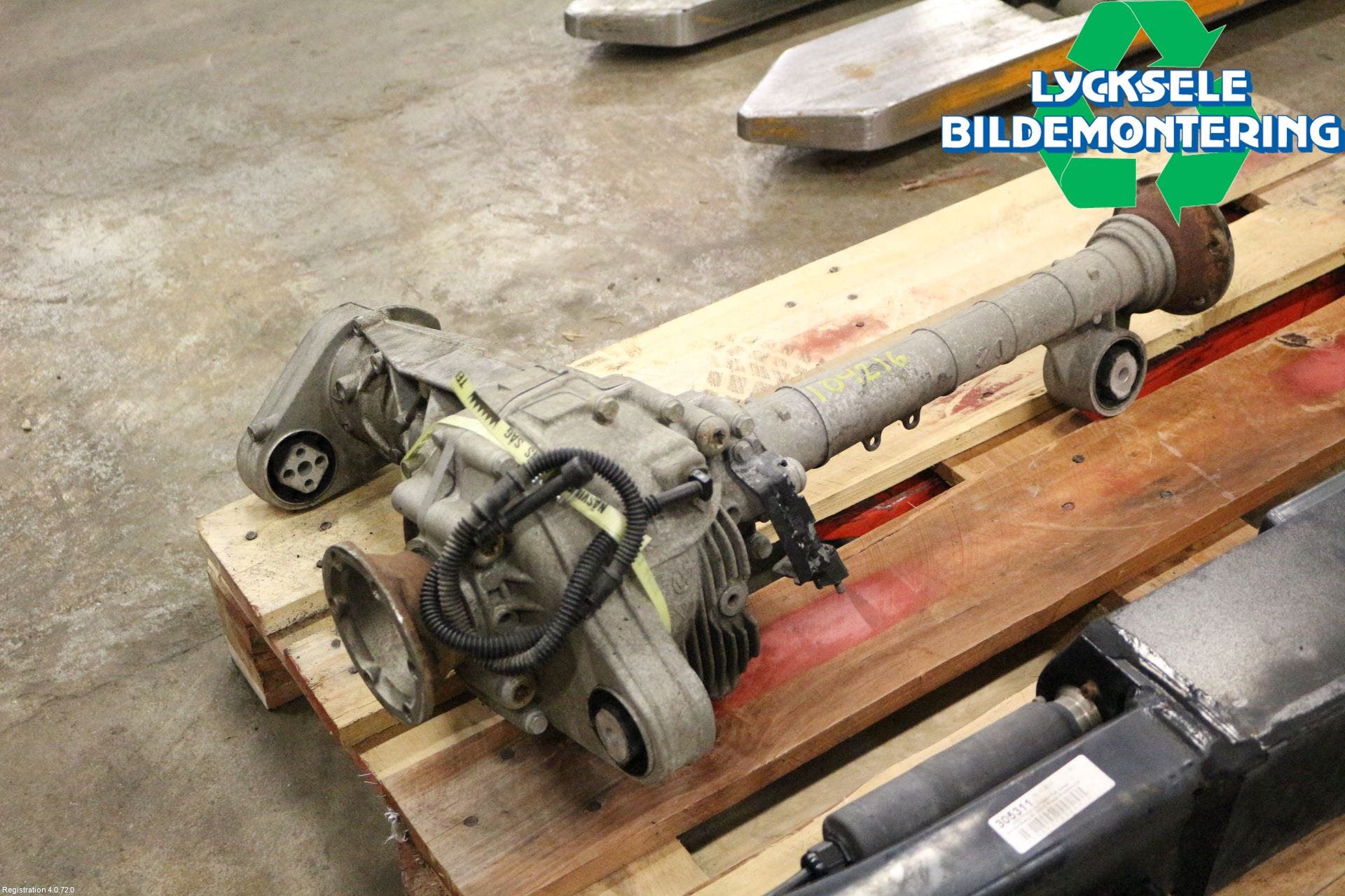 Audi Q7/SQ7 Framvagn Diffrential