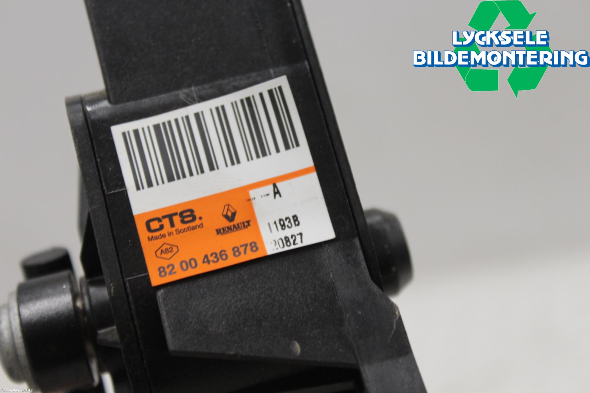 Renault KANGOO II 08-14 Gaspedal