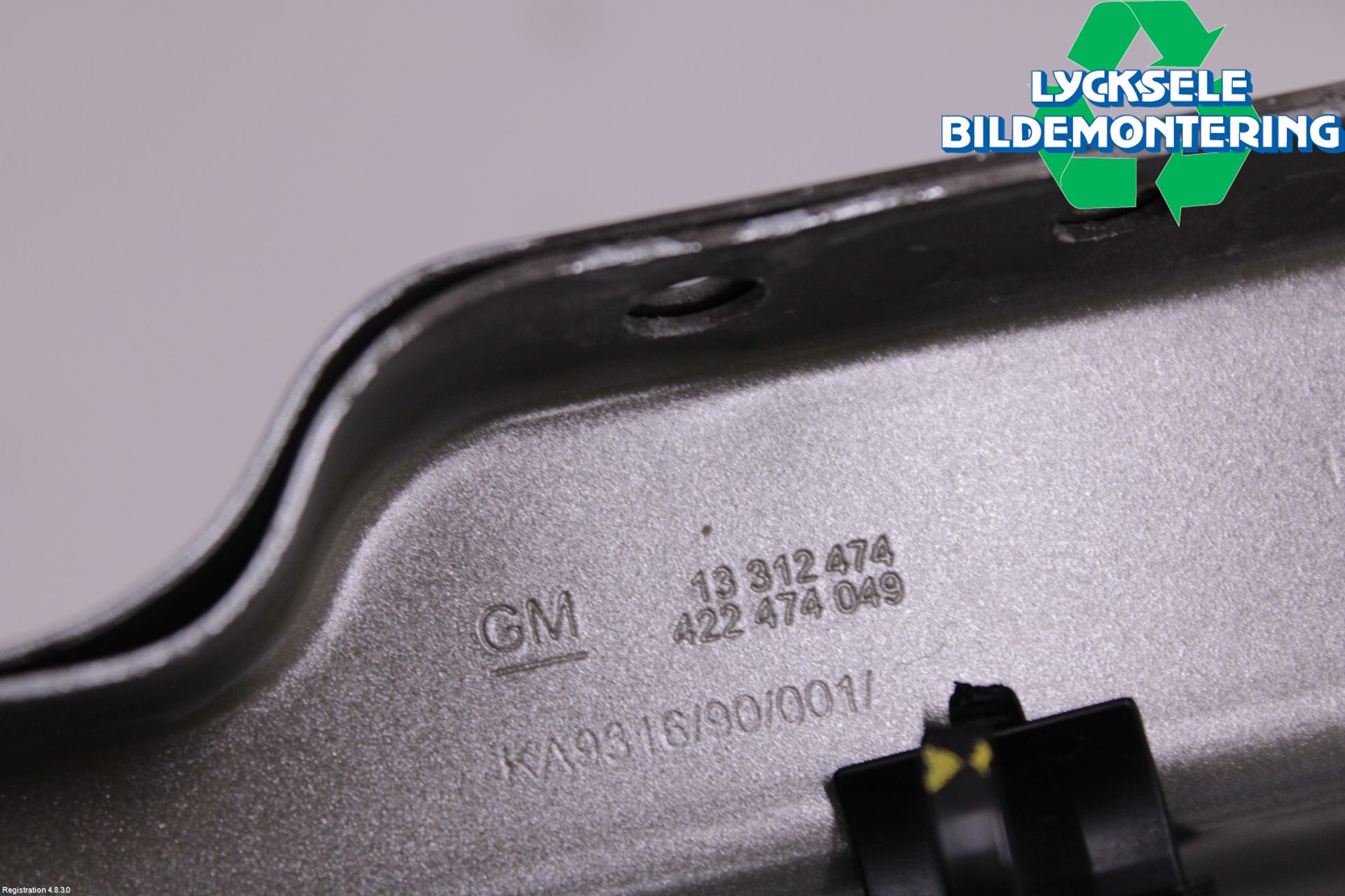 Opel ASTRA J 10-15 Front Huvlåsplåt-Balk