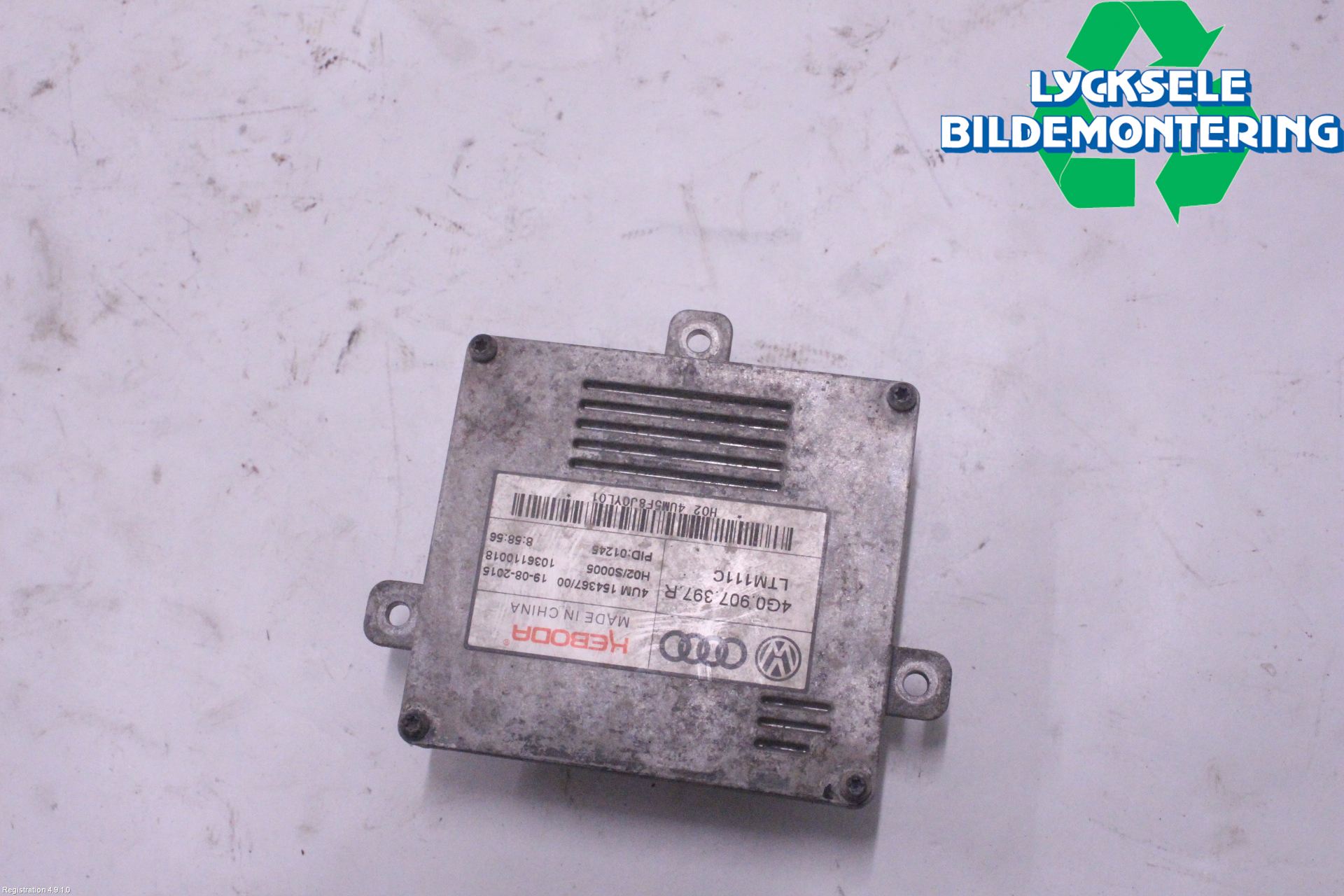 Audi A6/S6 4G 11-18 Styrenhet Strålkastare