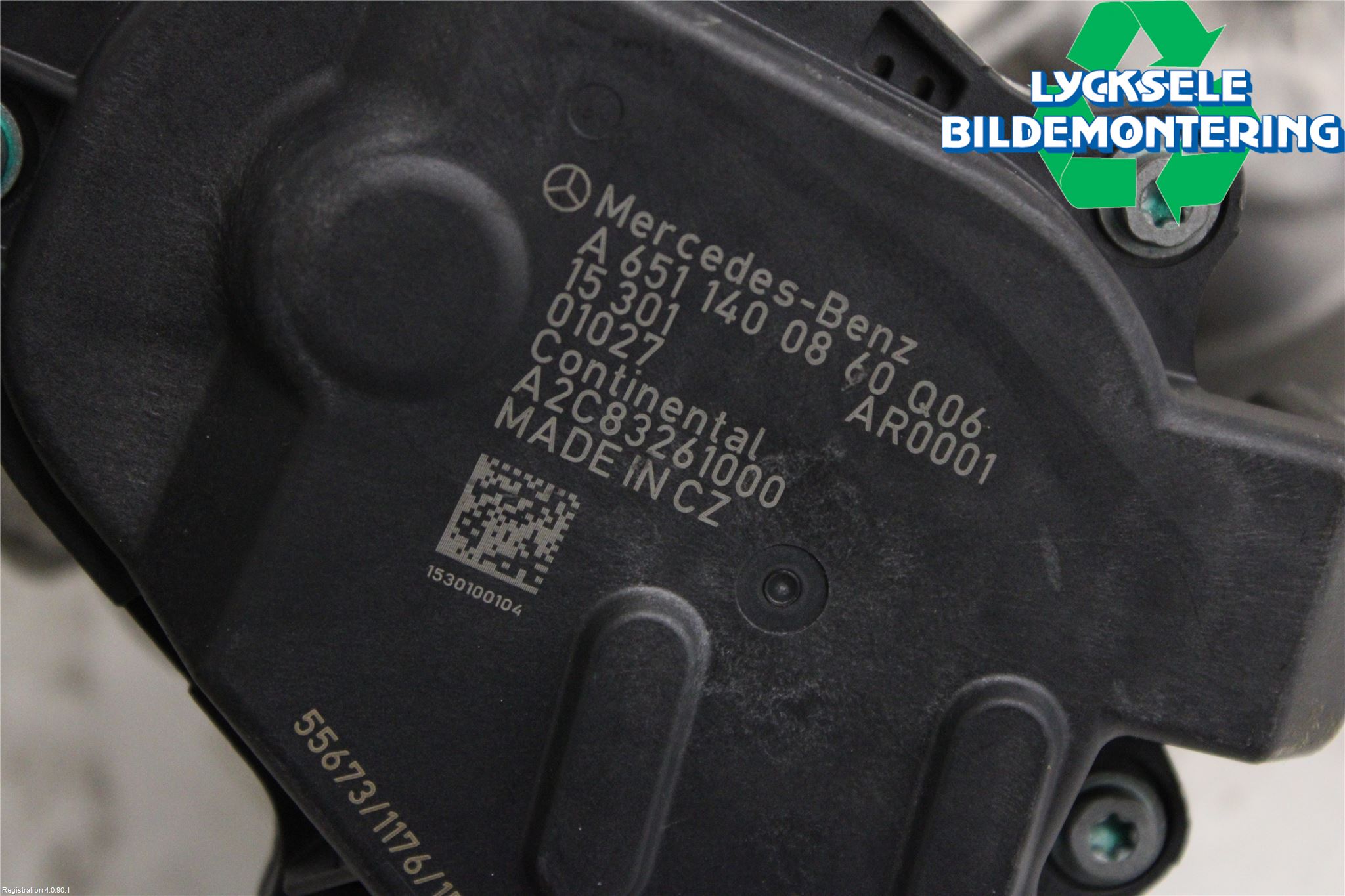 Mercedes-Benz MB E-KLASS (W212) 09-16 Avgaskylare