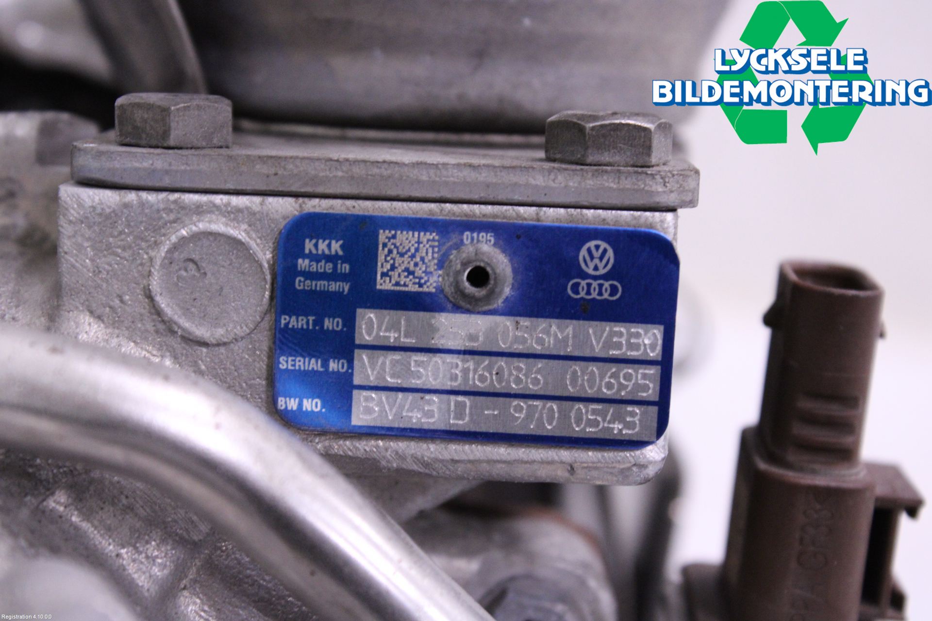 Skoda SUPERB 16-24 Turboaggregat