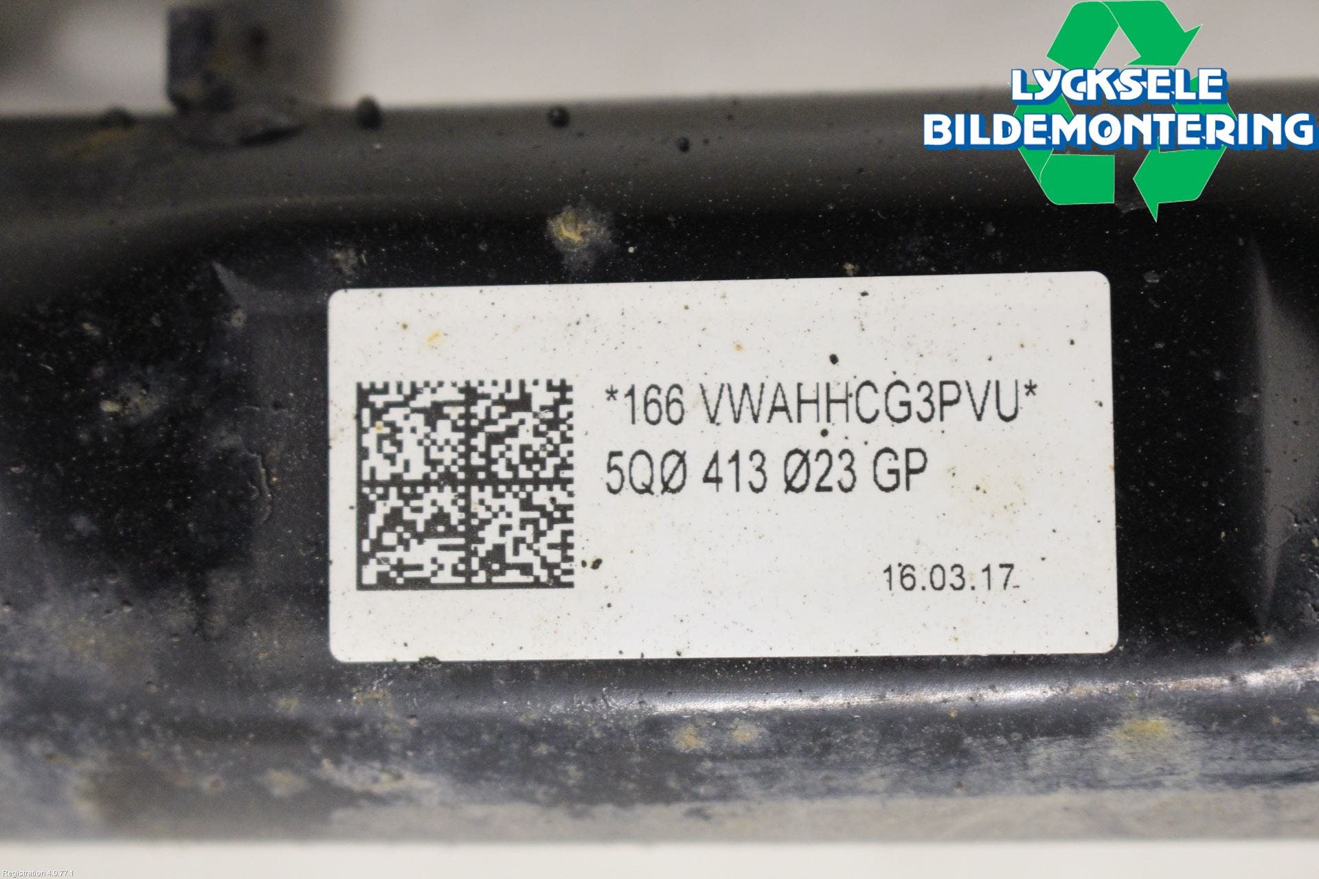 Volkswagen VW GOLF / E-GOLF VII 13-20 Fjäderben Fram Vä Hö