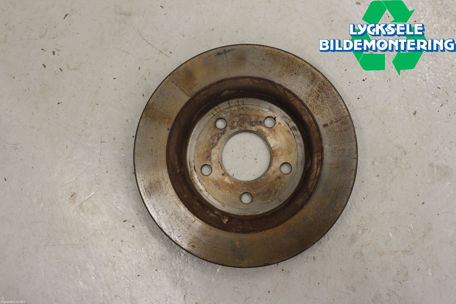 Volvo V50 08-12 Bromsskiva Bak