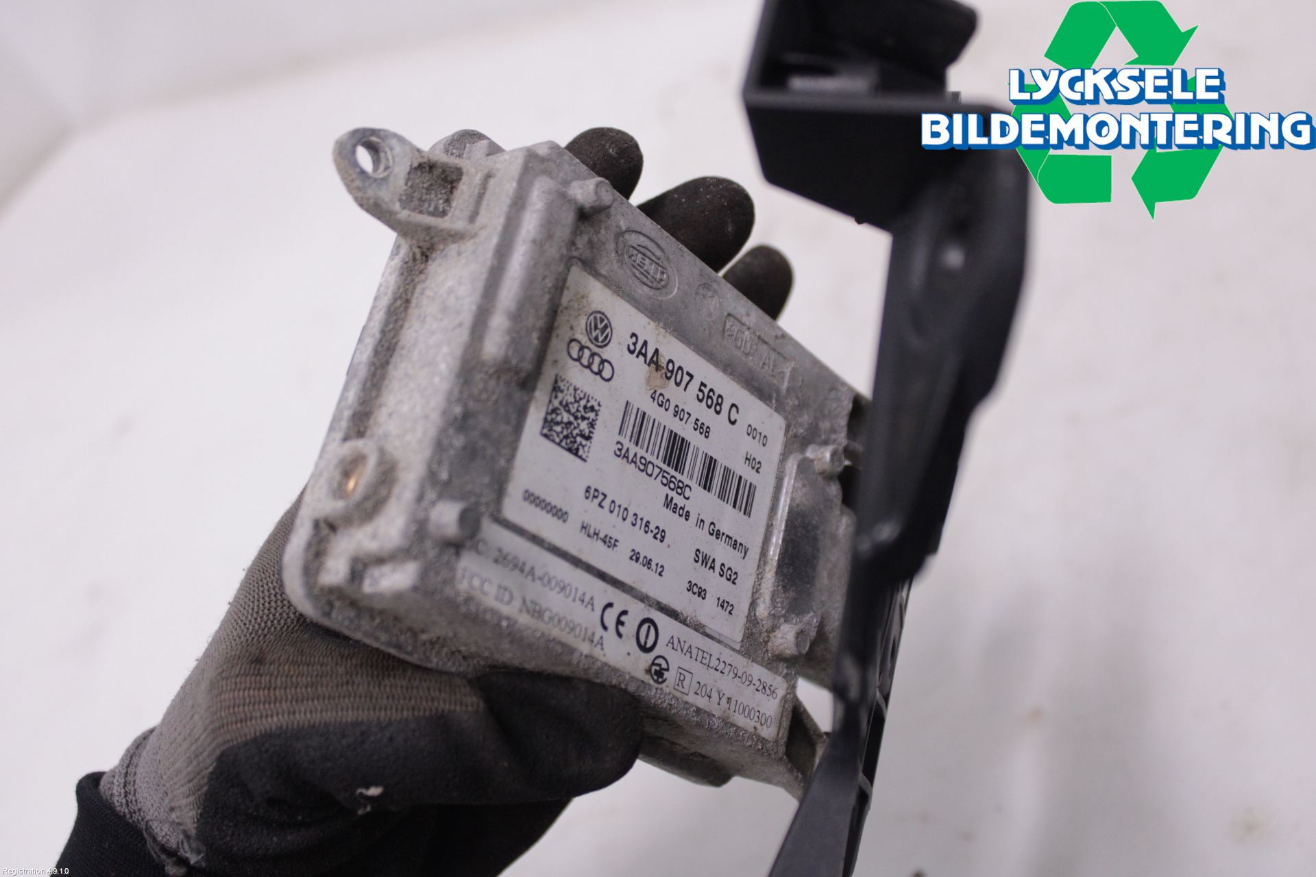 Volkswagen VW PASSAT 11-14 Sensor Aktivt Kollisionsskydd
