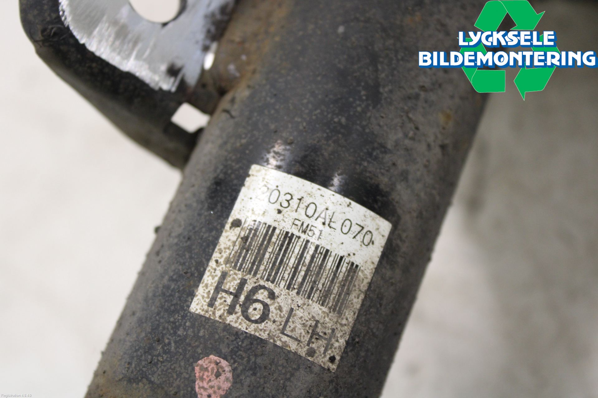 Subaru OUTBACK 15-20 Fjäderben Fram Vänster