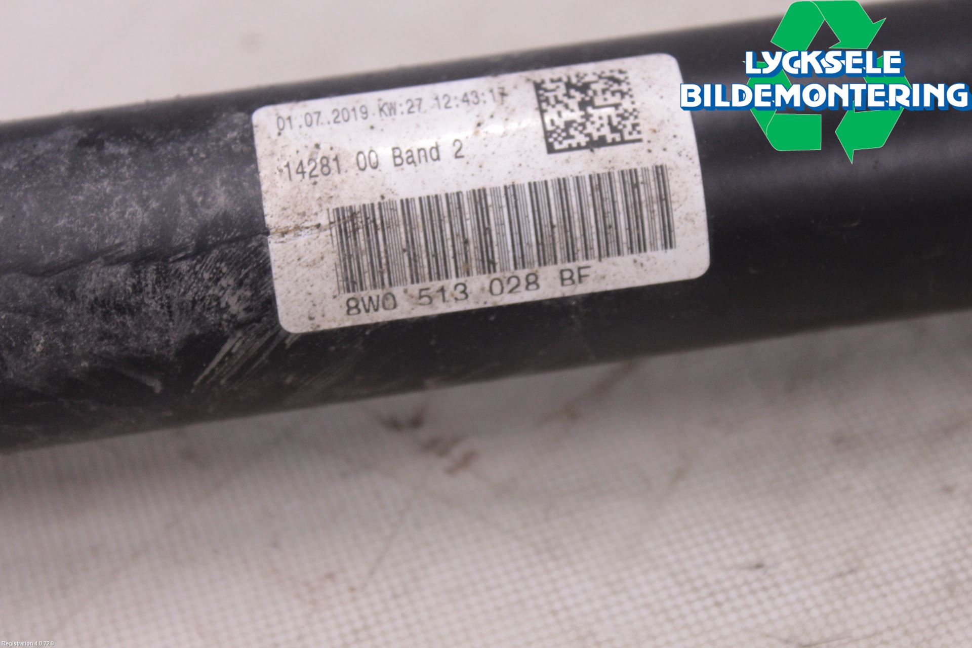 Audi A4/S4 B9 20- Stötdämpare Bak